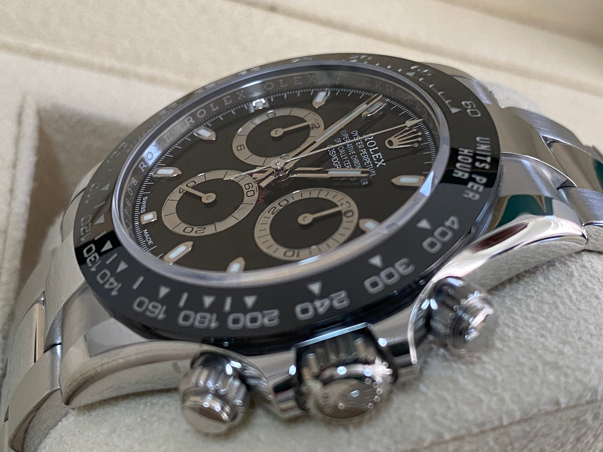 Rolex Steel Cosmograph Daytona - 2022 - Black Index Dial - 116500LN *FULL SET*