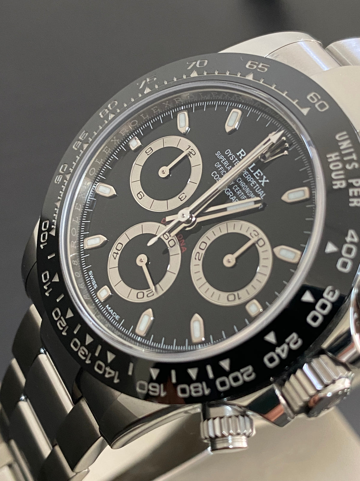 Rolex Steel Cosmograph Daytona - 2022 - Black Index Dial - 116500LN *FULL SET*