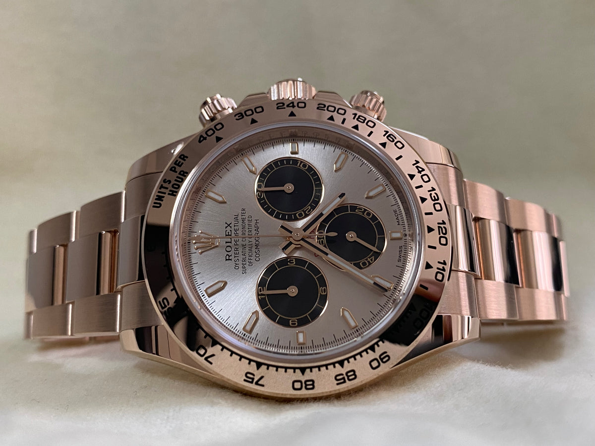 Rolex Everose Gold Cosmograph Daytona - 2024 - Sundust Dial - 126505 *FULL SET*