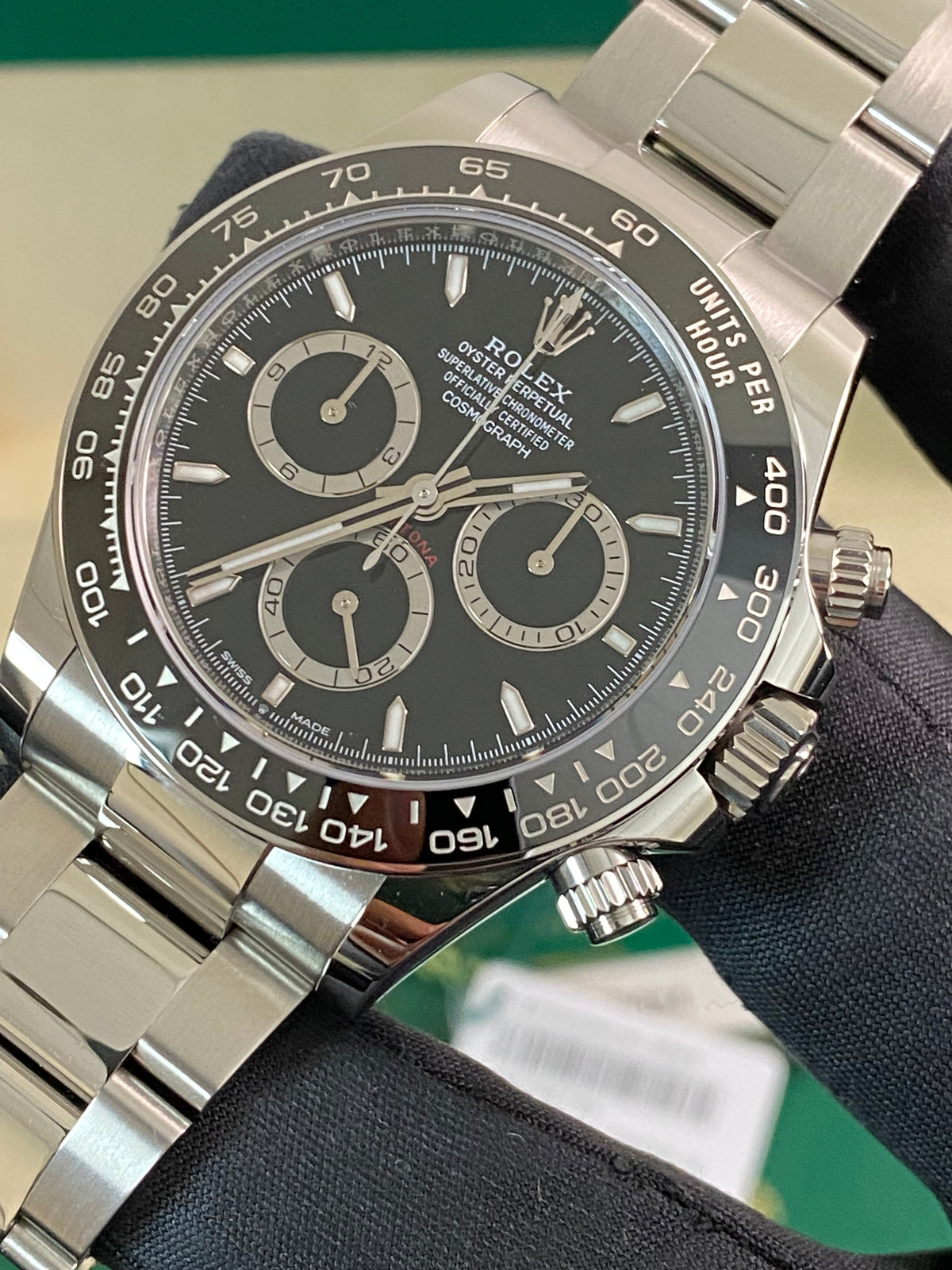 Rolex Steel Cosmograph Daytona - 2024 - Black Dial - 126500LN *FULL SET*