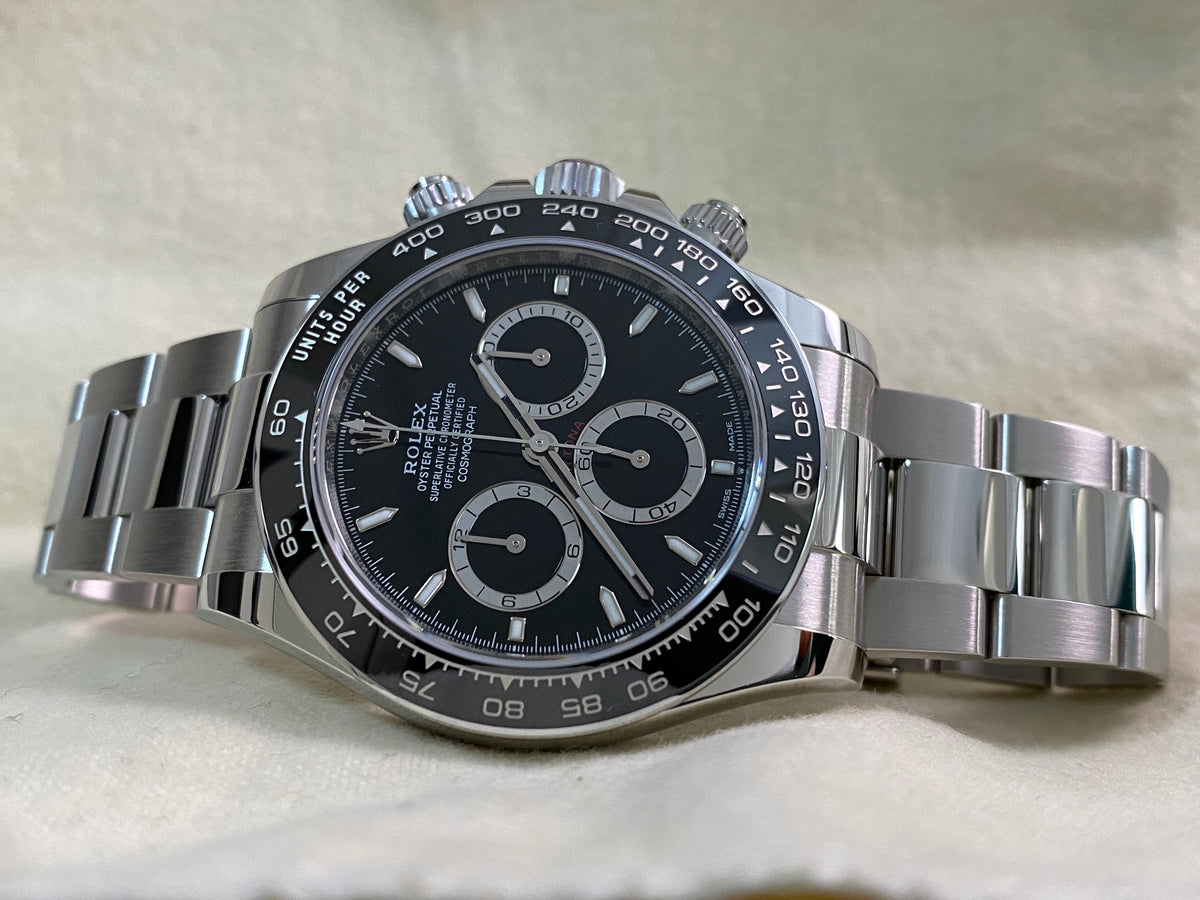 Rolex Steel Cosmograph Daytona - 2024 - Black Dial - 126500LN *FULL SET*