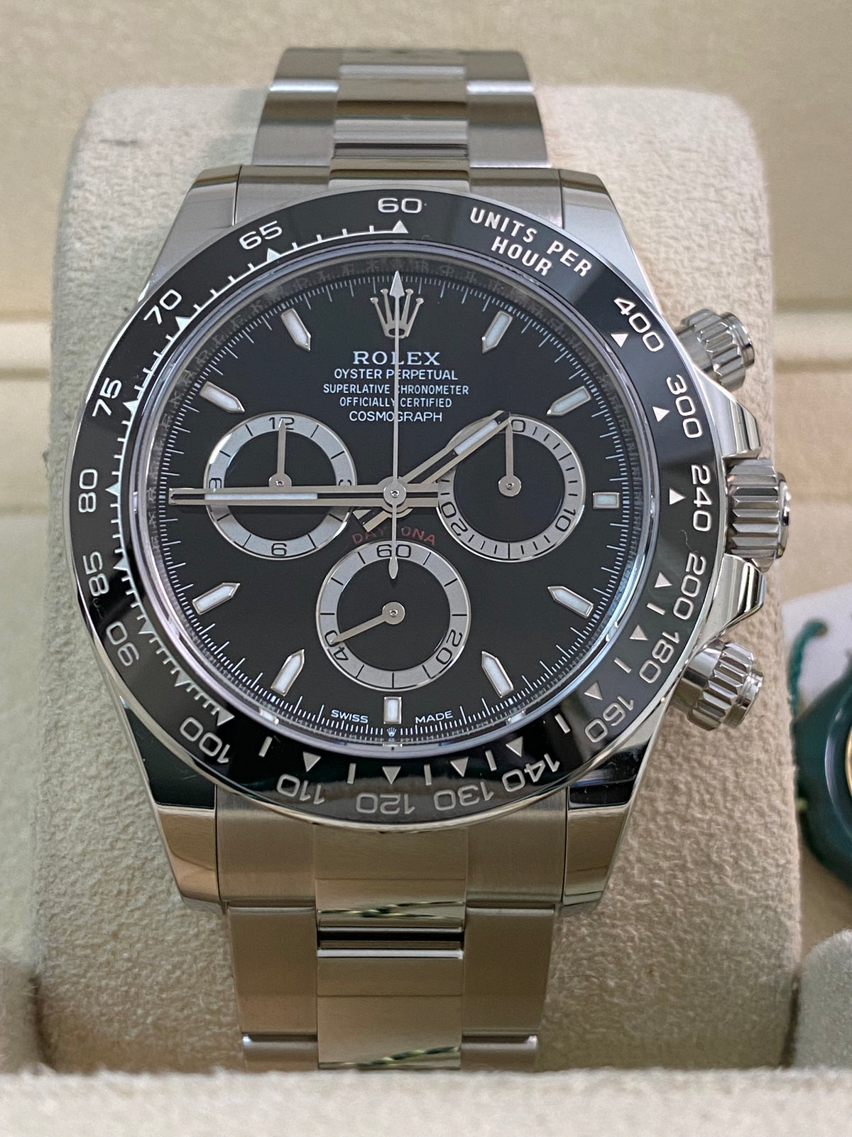 Rolex Steel Cosmograph Daytona - 2024 - Black Dial - 126500LN *FULL SET*