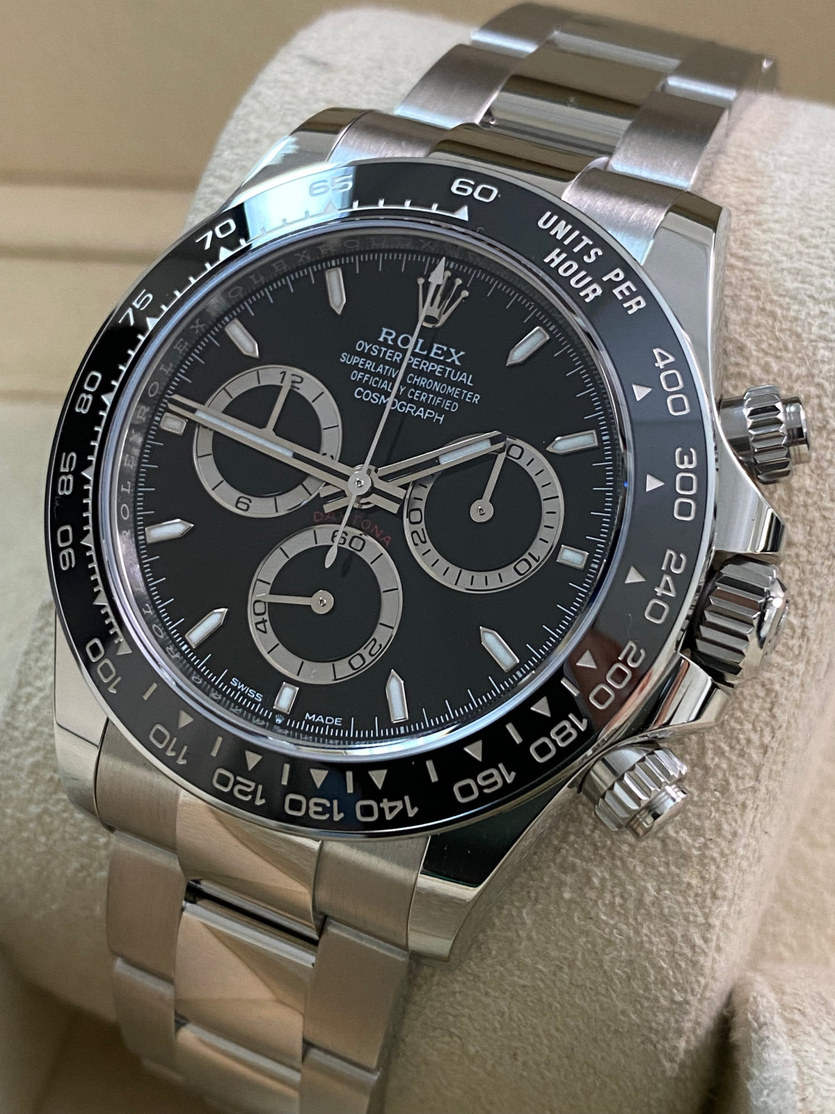 Rolex Steel Cosmograph Daytona - 2024 - Black Dial - 126500LN *FULL SET*