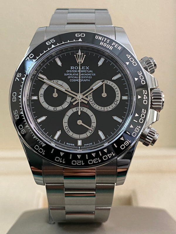 Rolex Steel Cosmograph Daytona - 2024 - Black Dial - 126500LN *FULL SET*