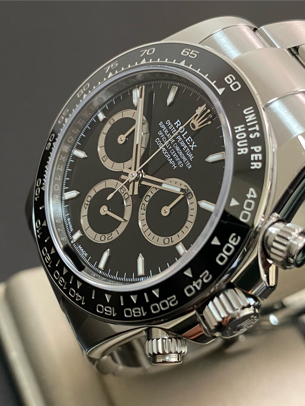 Rolex Steel Cosmograph Daytona - 2024 - Black Dial - 126500LN *FULL SET*