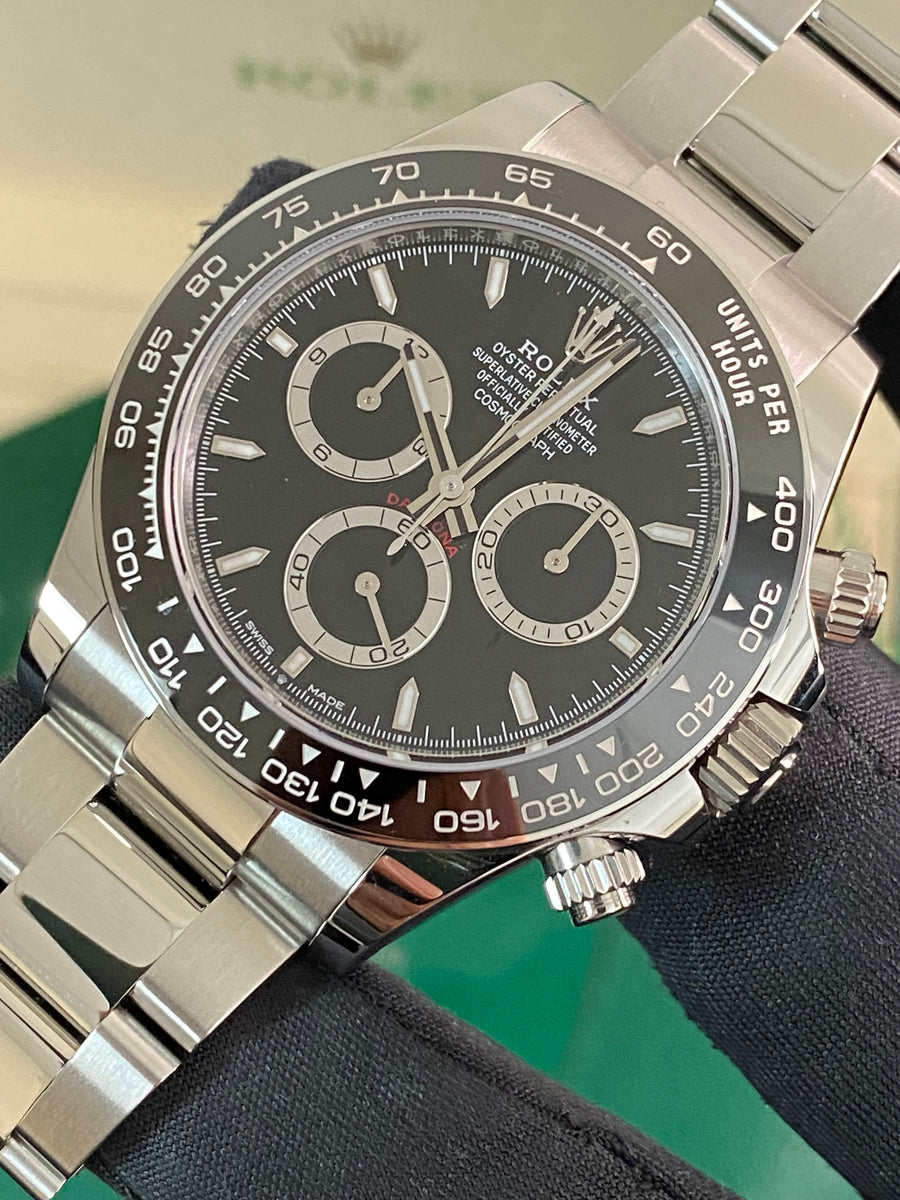 Rolex Steel Cosmograph Daytona - 2025 - Black Dial - 126500LN *FULL SET*