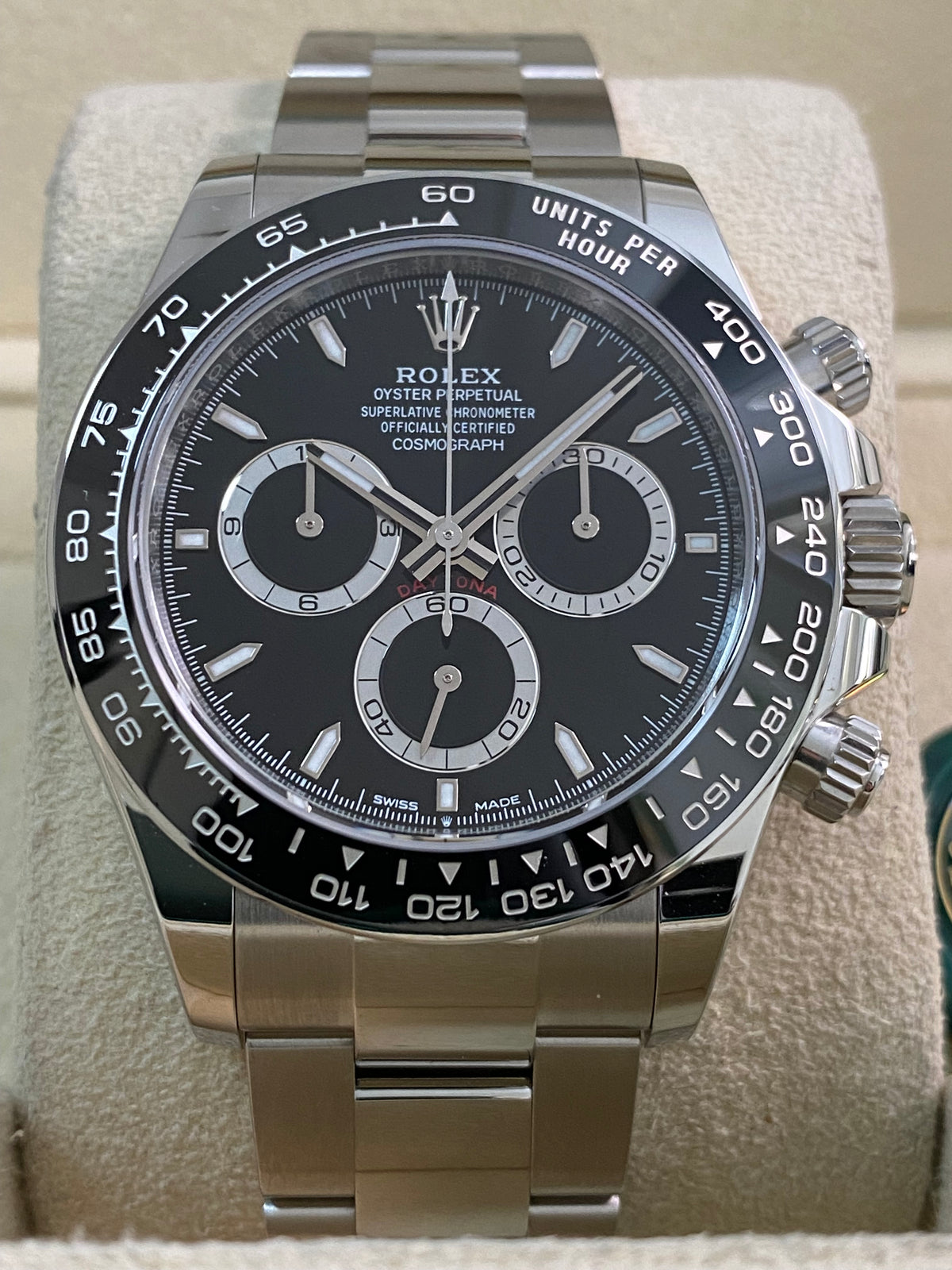 Rolex Steel Cosmograph Daytona - 2025 - Black Dial - 126500LN *FULL SET*