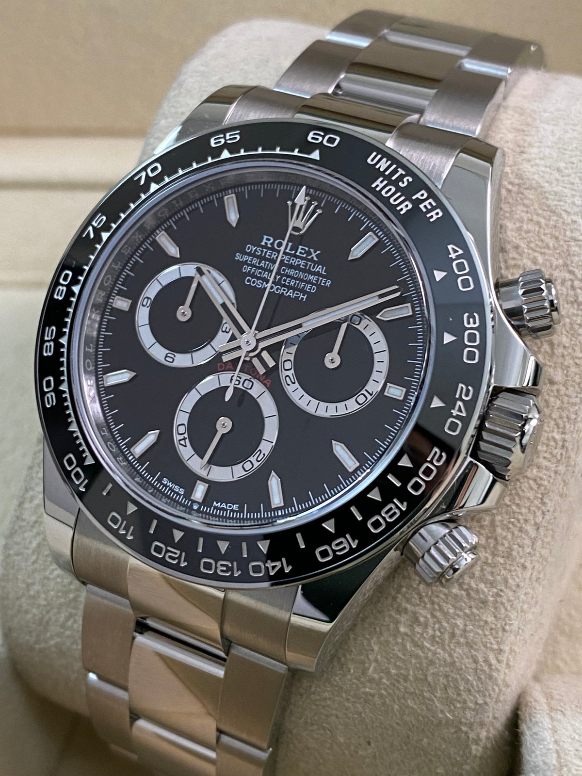 Rolex Steel Cosmograph Daytona - 2025 - Black Dial - 126500LN *FULL SET*