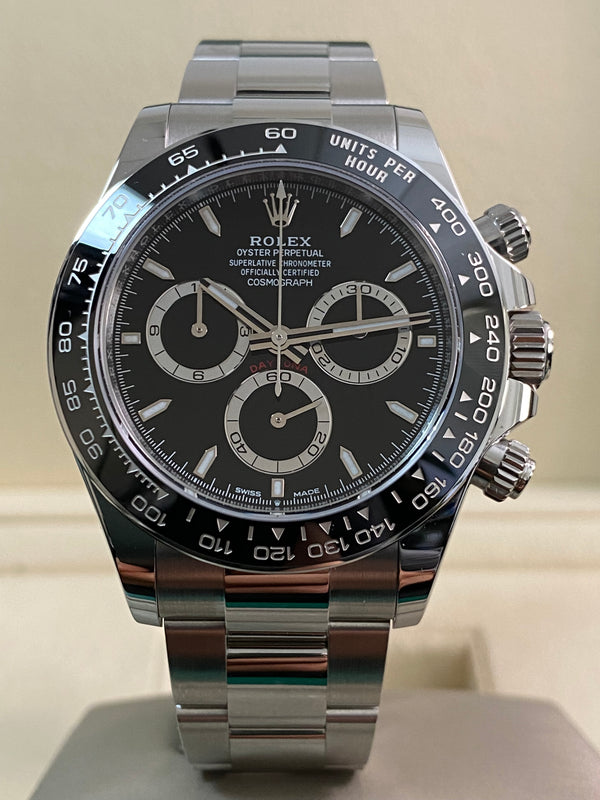 Rolex Steel Cosmograph Daytona - 2025 - Black Dial - 126500LN *FULL SET*