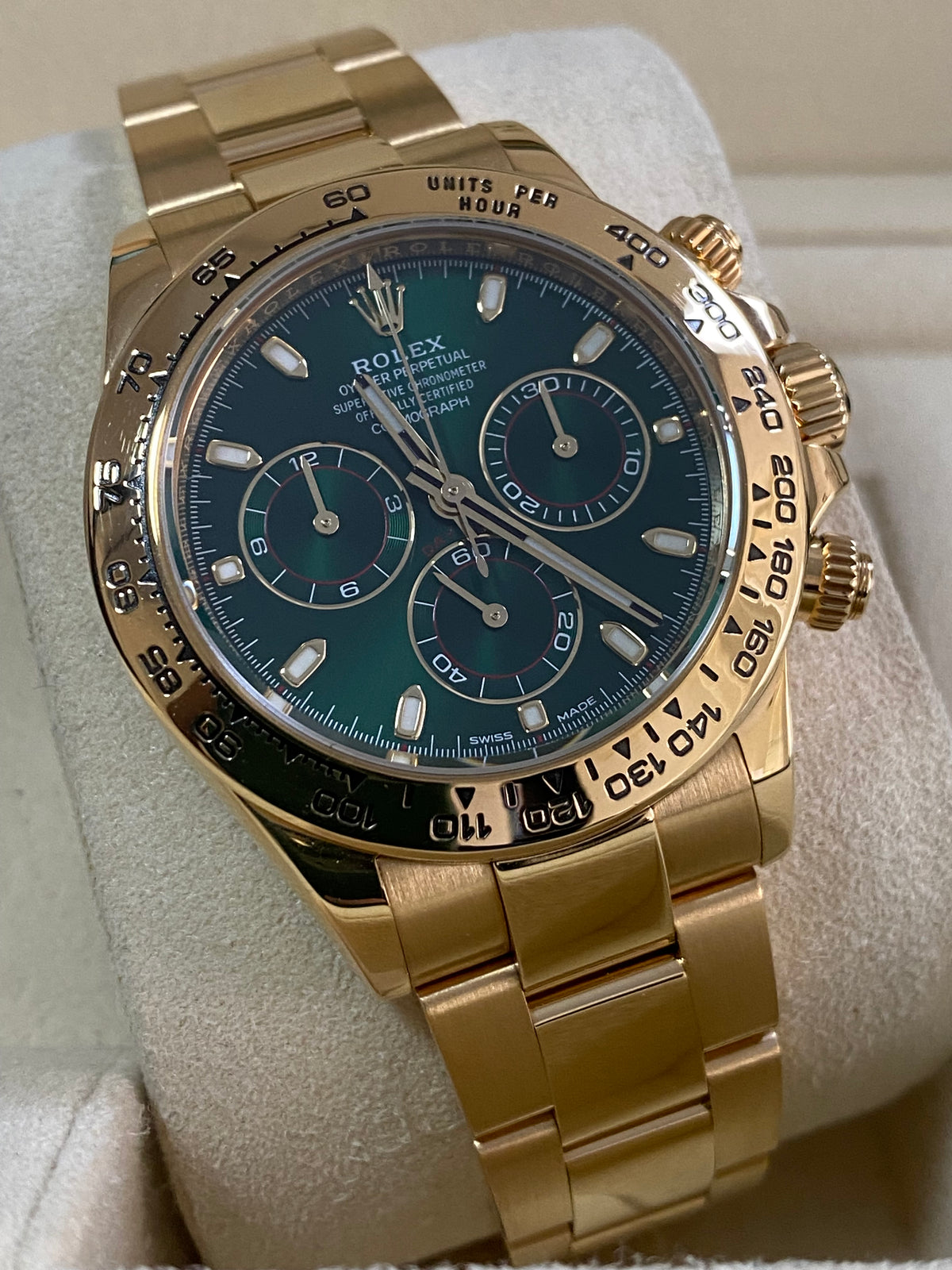 Rolex Yellow Gold Cosmograph Daytona -  2018 - "John Meyer" - 116508 *FULL SET*