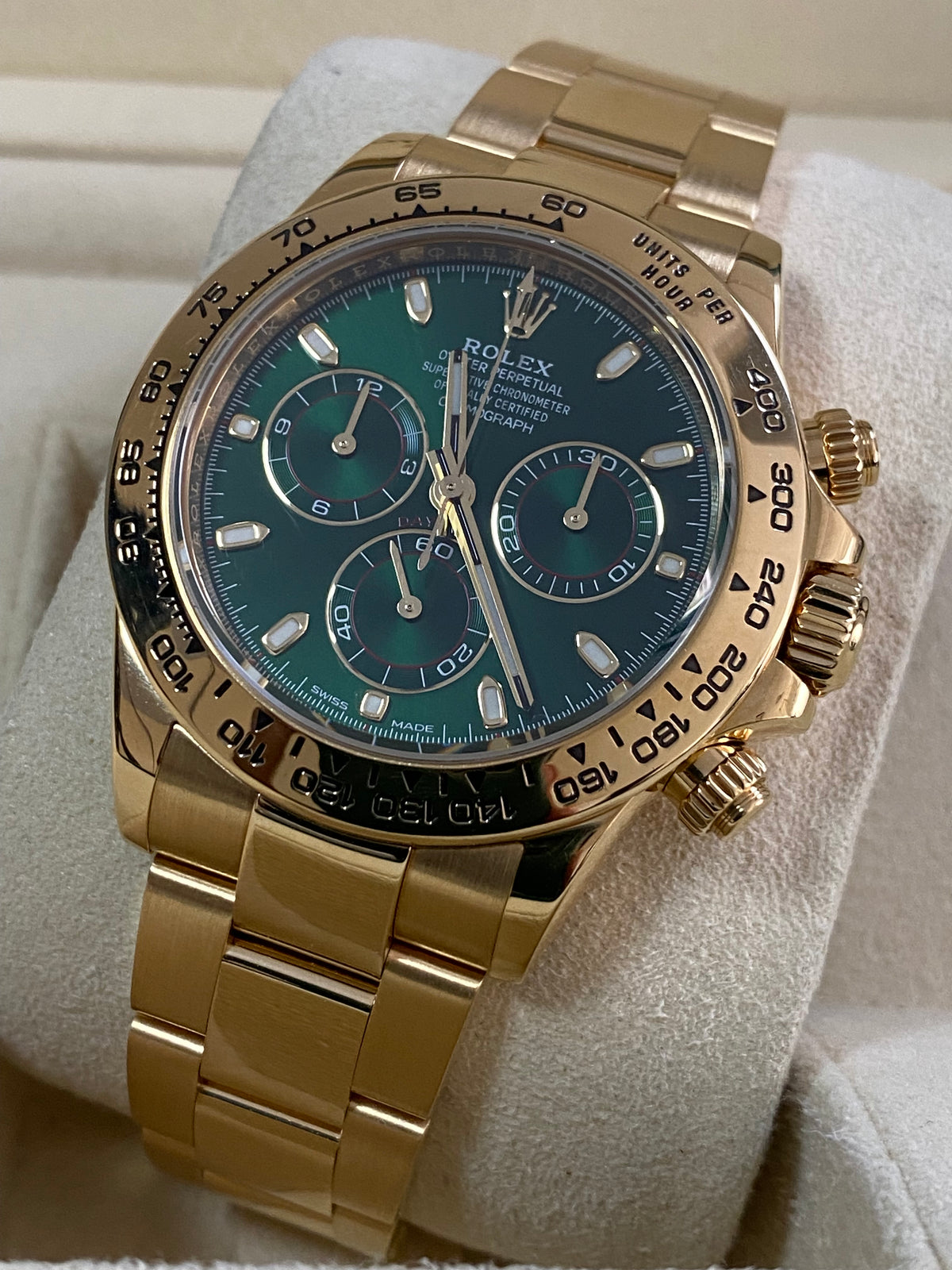 Rolex Yellow Gold Cosmograph Daytona -  2018 - "John Meyer" - 116508 *FULL SET*