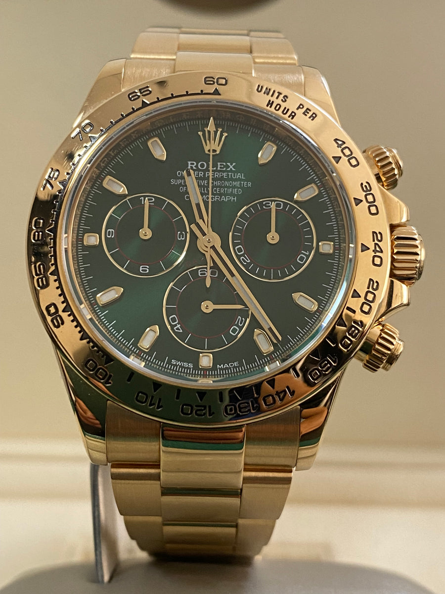 Rolex Yellow Gold Cosmograph Daytona -  2018 - "John Meyer" - 116508 *FULL SET*