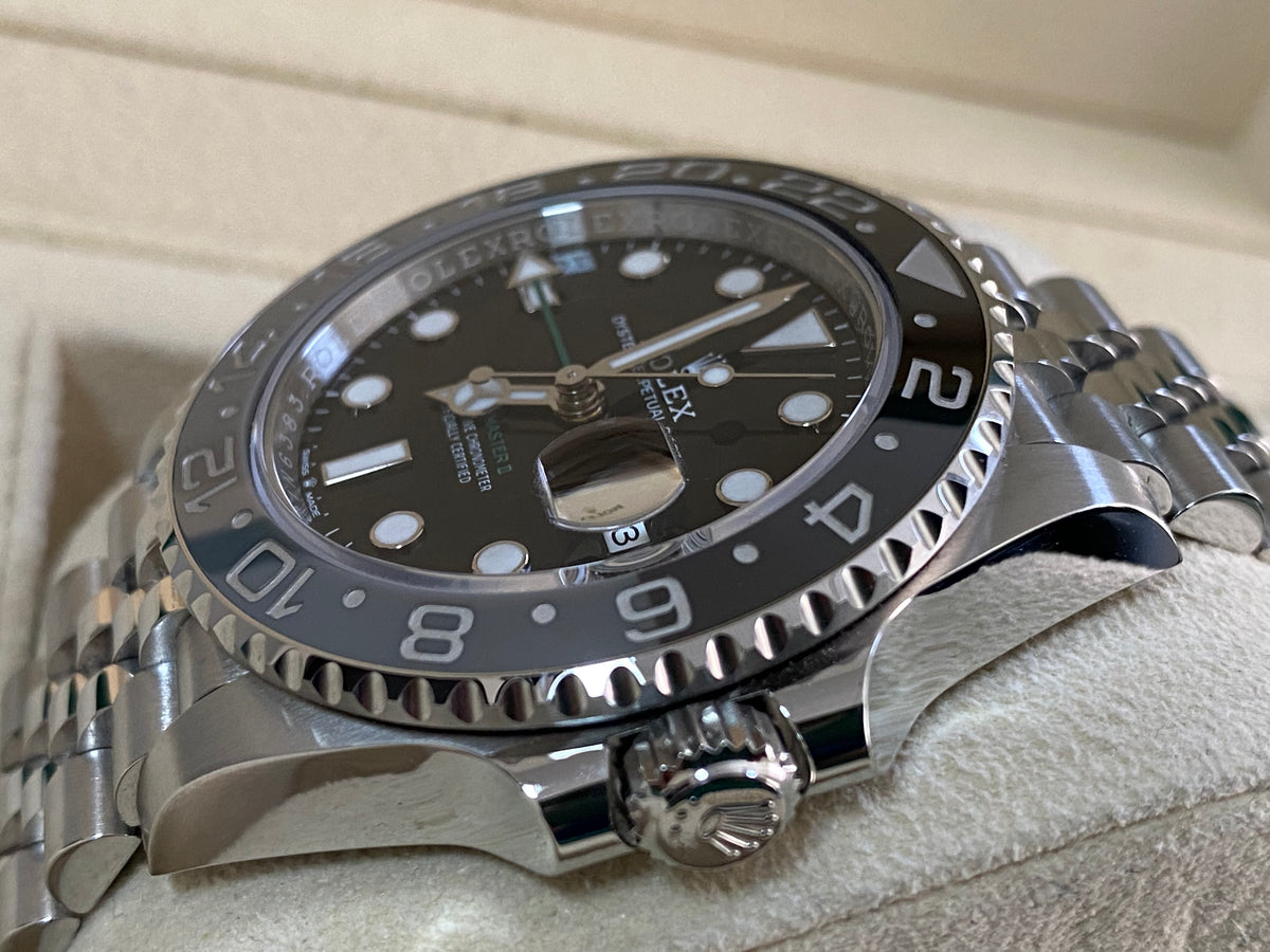 Rolex Steel GMT-Master II - 2024 - "Bruce Wayne" - Jubilee Bracelet - 126710GRNR *FULL SET*