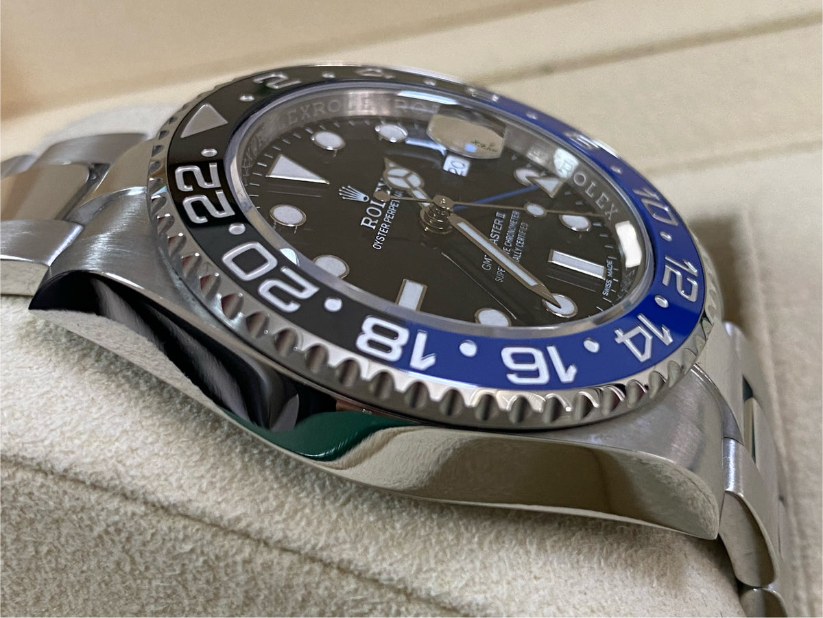 Rolex Steel GMT-Master II - 2018 - "Batman" - 116710BLNR *FULL SET*