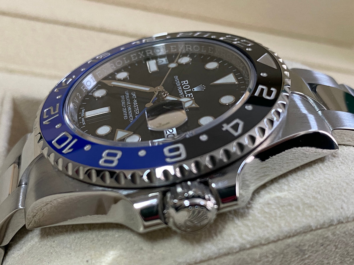 Rolex Steel GMT-Master II - 2018 - "Batman" - 116710BLNR *FULL SET*