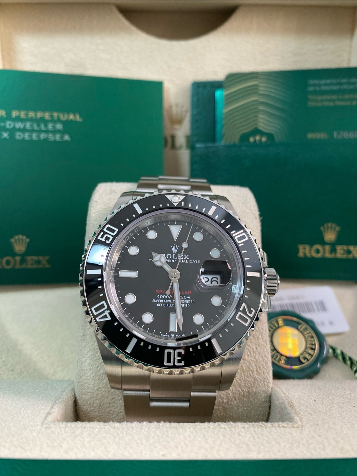 Rolex Steel Sea-Dweller 43mm - 2020 - Black Dial - 126600 *FULL SET*