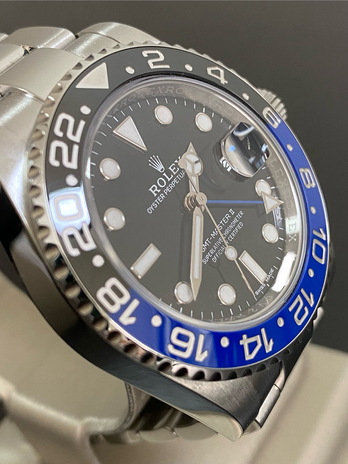 Rolex Steel GMT-Master II - 2018 - "Batman" - 116710BLNR *FULL SET*