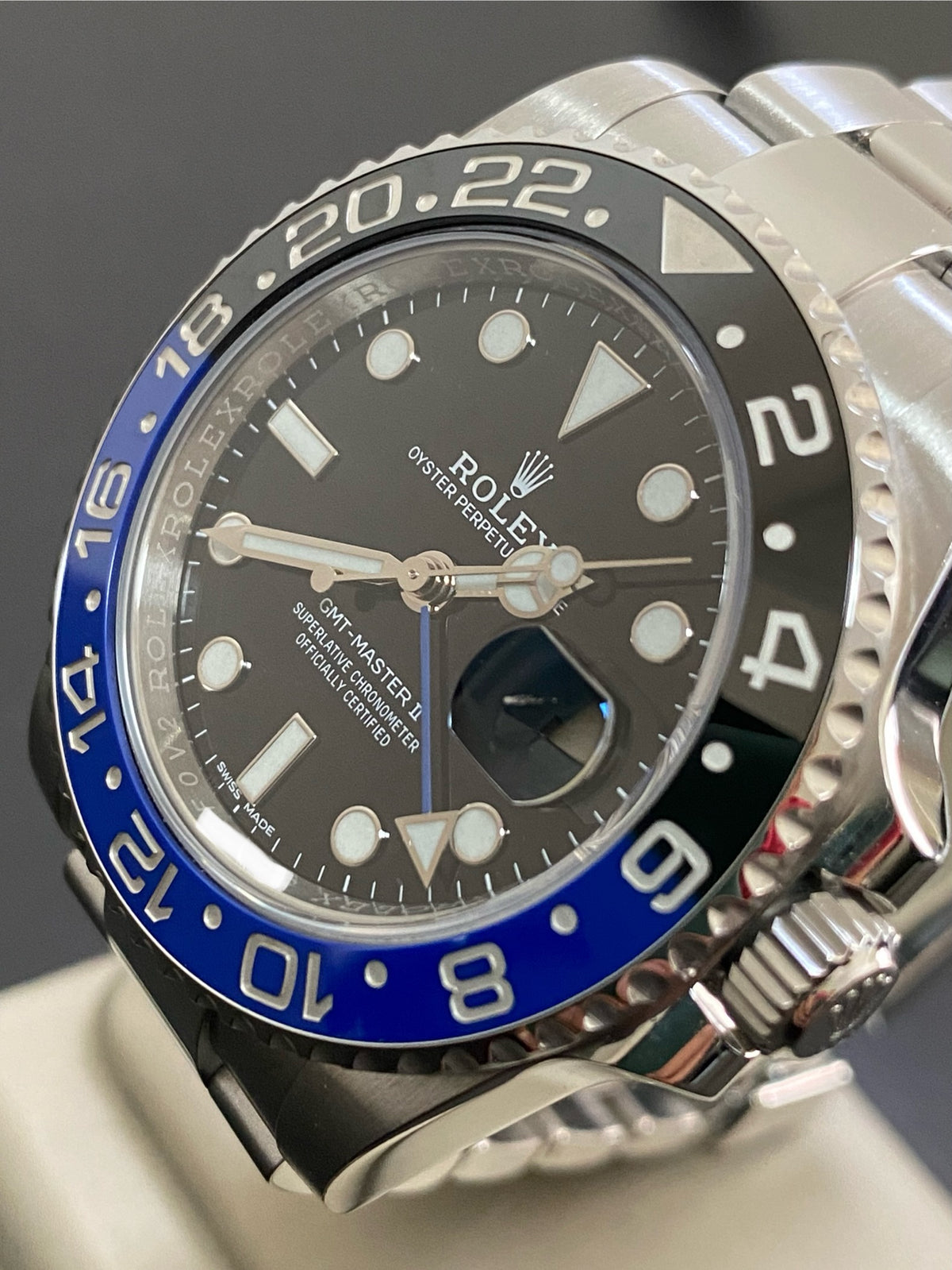 Rolex Steel GMT-Master II - 2018 - "Batman" - 116710BLNR *FULL SET*