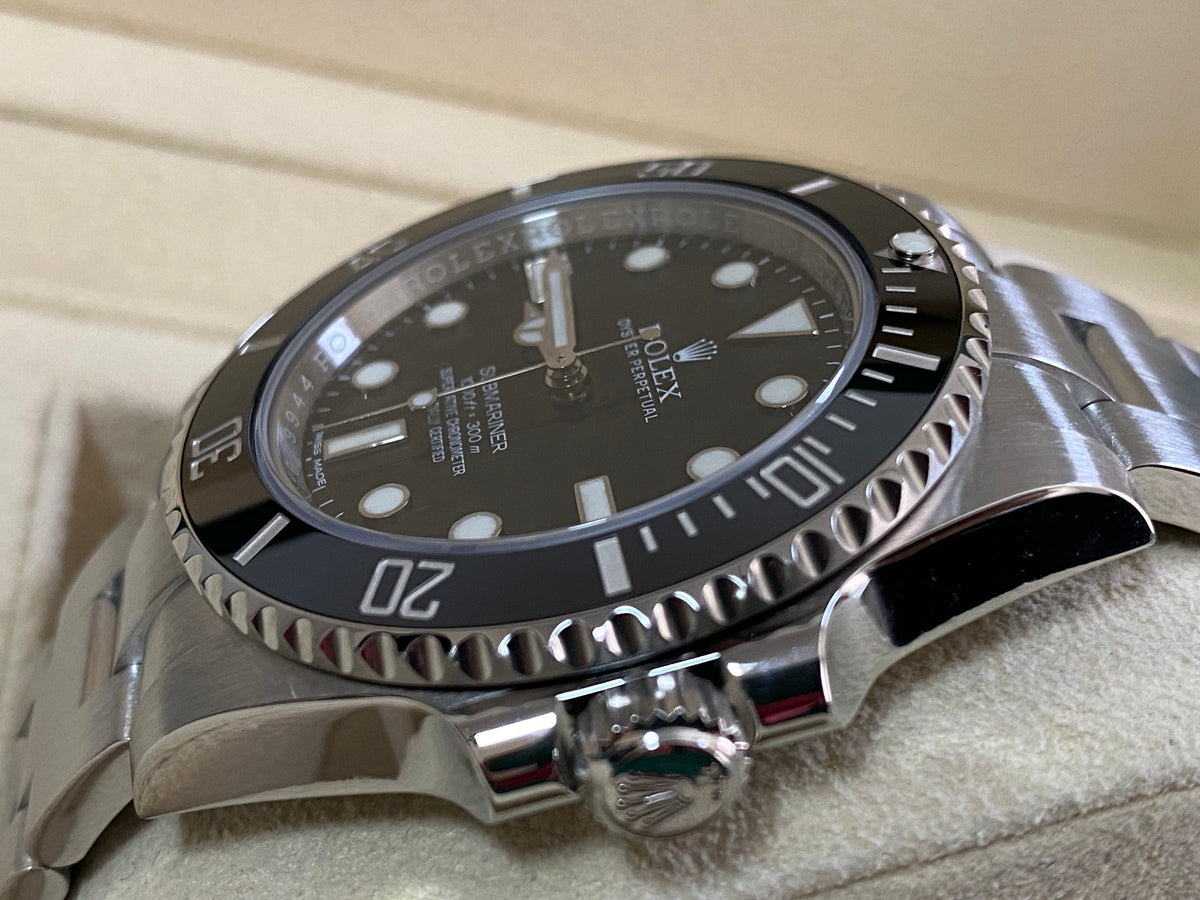 Rolex Steel Submariner No Date - 2017 - Black Dial - 114060 *COMPLETE SET*