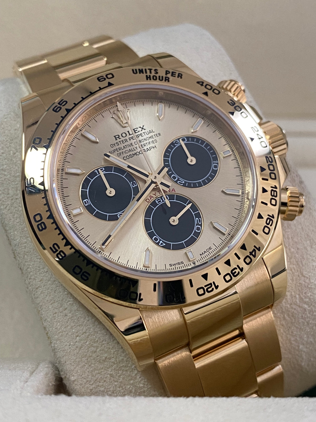 Rolex Yellow Gold Cosmograph Daytona - 2024 - "YML" Golden Panda Dial - 126508 *FULL SET*