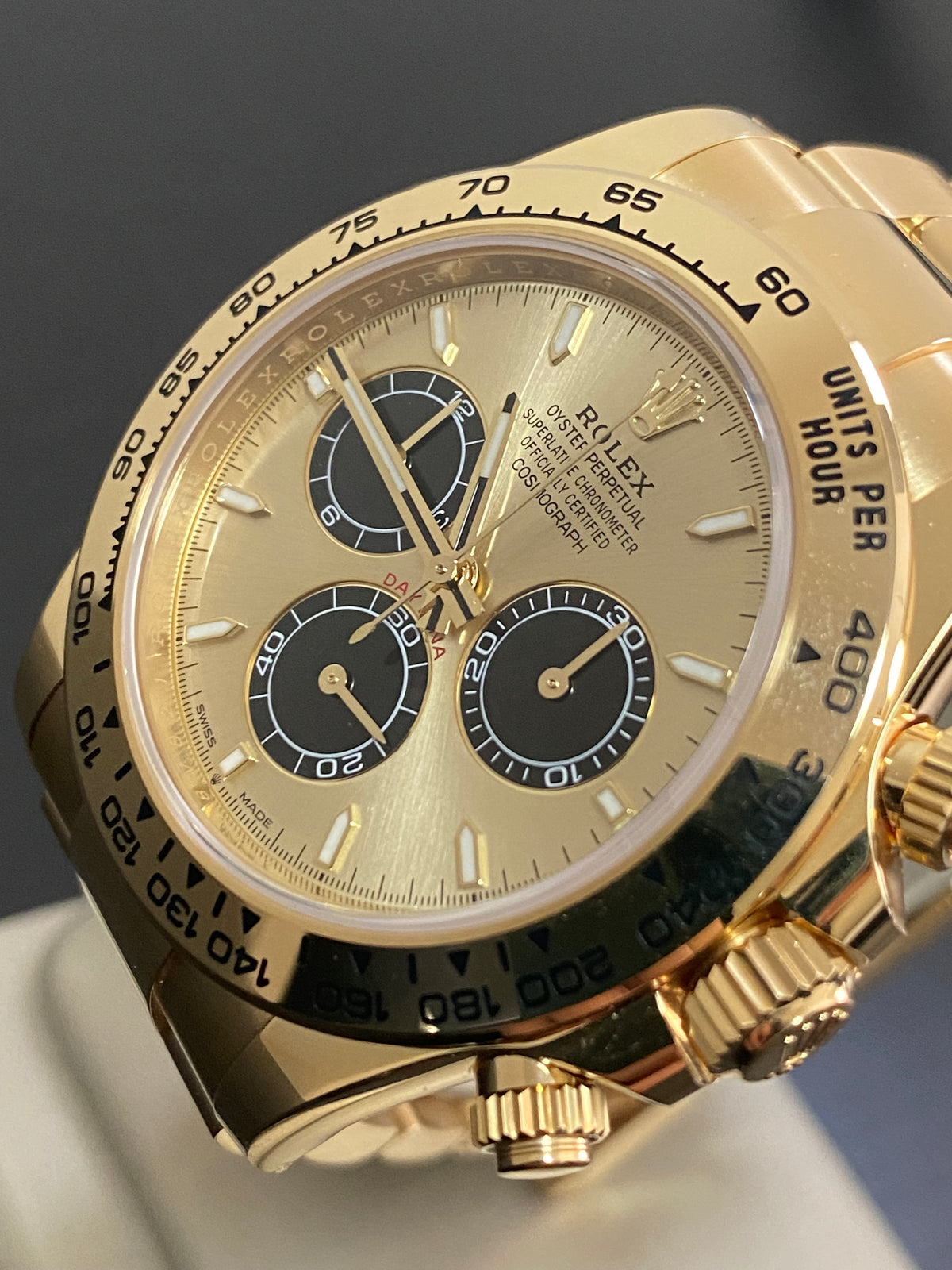 Rolex Yellow Gold Cosmograph Daytona - 2024 - "YML" Golden Panda Dial - 126508 *FULL SET*