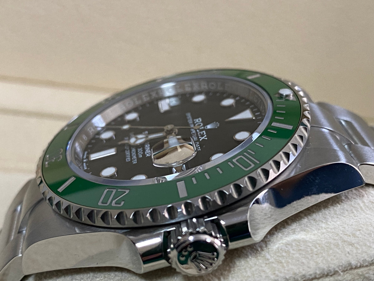 Rolex Steel Submariner Date - 2024 - "Kermit" MK II - Green Bezel - Black Dial - 126610LV *FULL SET*