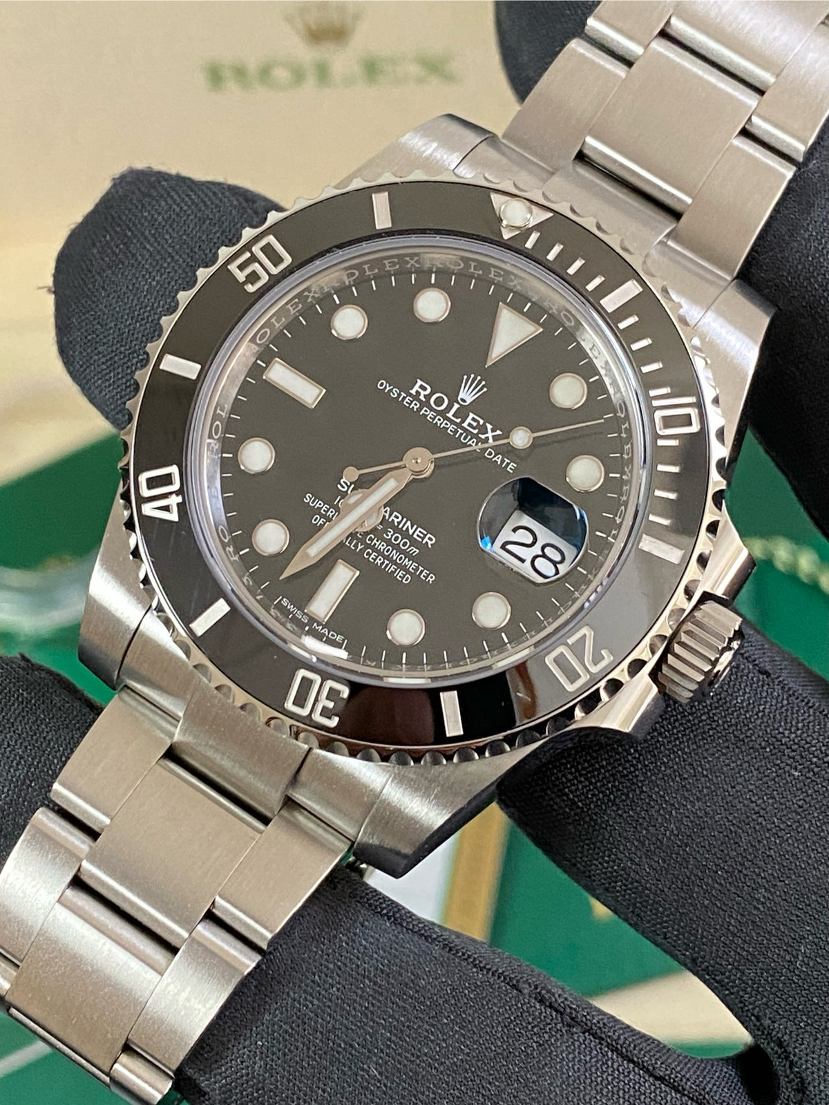 Rolex Steel Submariner Date - 2019 - Ceramic Bezel - Black Dial - 116610LN *FULL SET*