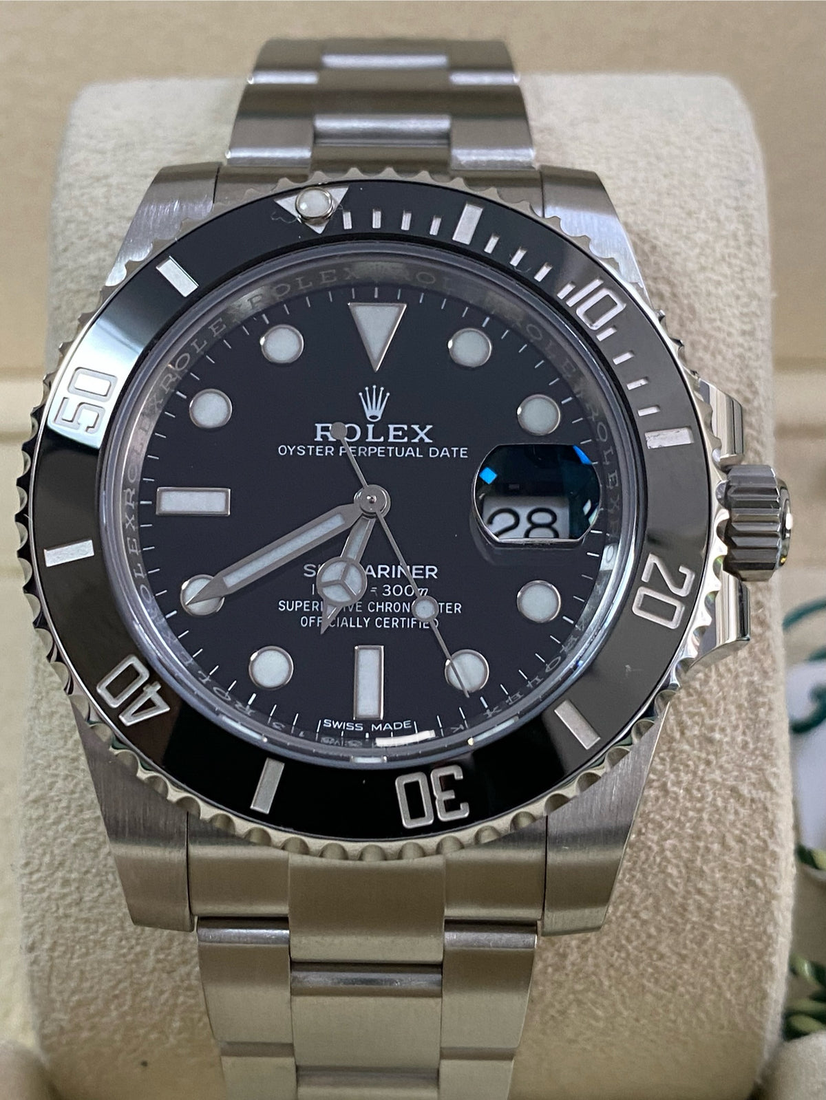 Rolex Steel Submariner Date - 2019 - Ceramic Bezel - Black Dial - 116610LN *FULL SET*