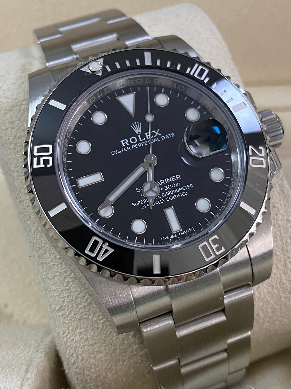 Rolex Steel Submariner Date - 2019 - Ceramic Bezel - Black Dial - 116610LN *FULL SET*