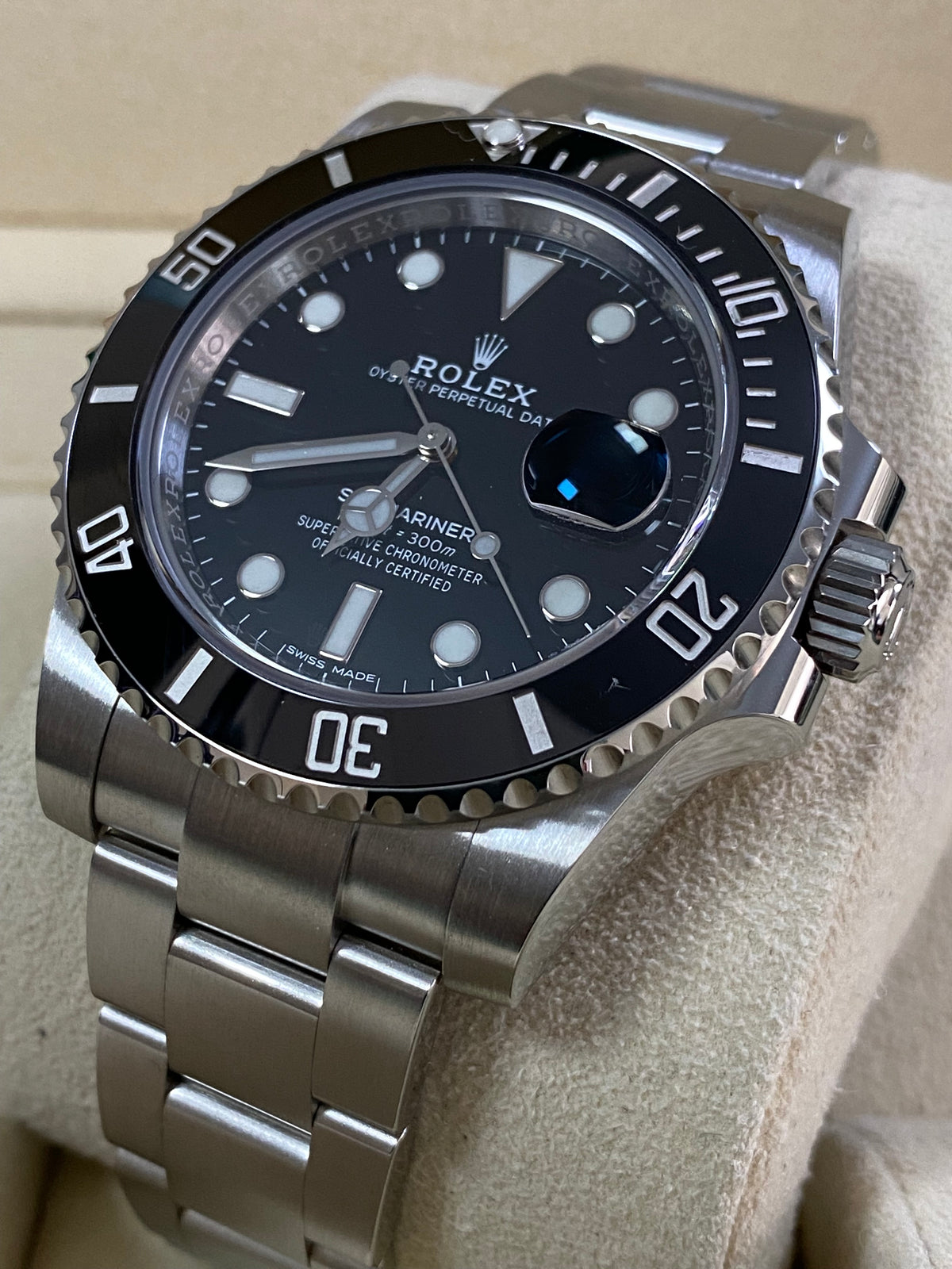 Rolex Steel Submariner Date - 2019 - Ceramic Bezel - Black Dial - 116610LN *FULL SET*