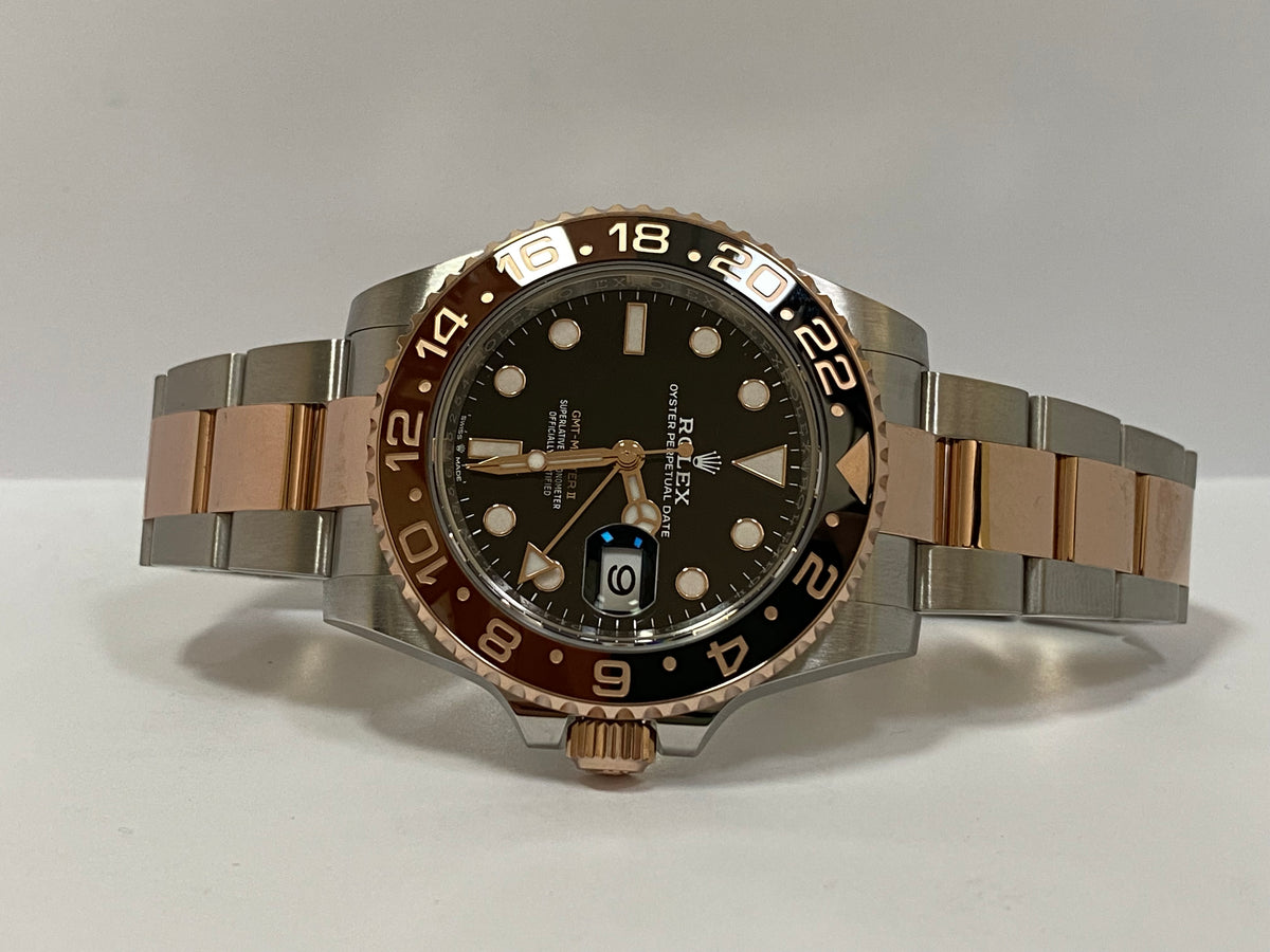 Rolex Everose Rolesor GMT-Master II - 2023 - "Root Beer" Bezel - Oyster Bracelet - 126711CHNR