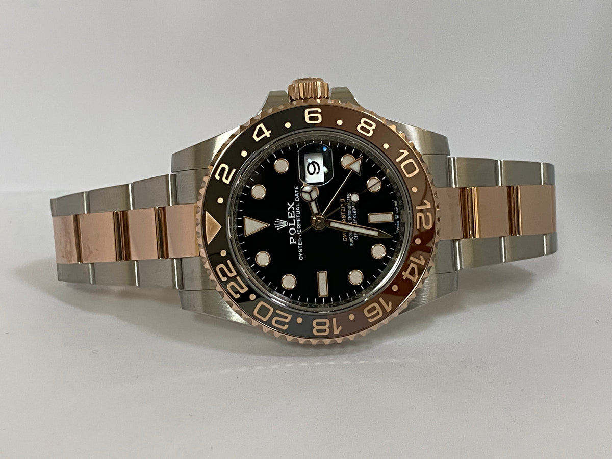 Rolex Everose Rolesor GMT-Master II - 2023 - "Root Beer" Bezel - Oyster Bracelet - 126711CHNR