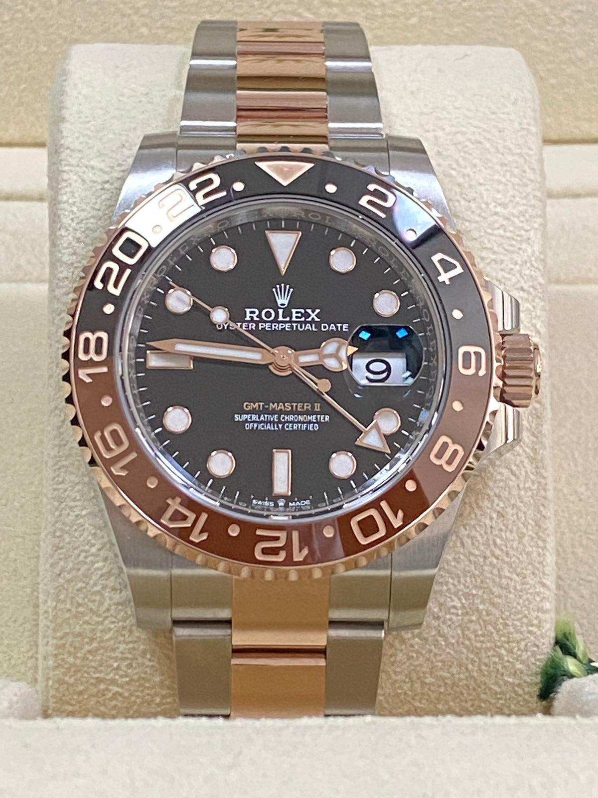 Rolex Everose Rolesor GMT-Master II - 2023 - "Root Beer" Bezel - Oyster Bracelet - 126711CHNR