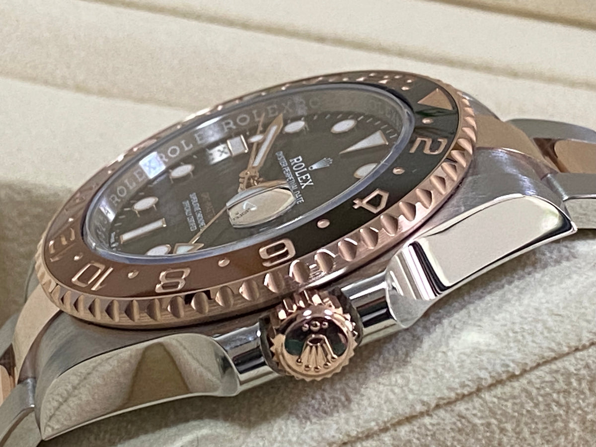 Rolex Everose Rolesor GMT-Master II - 2023 - "Root Beer" Bezel - Oyster Bracelet - 126711CHNR