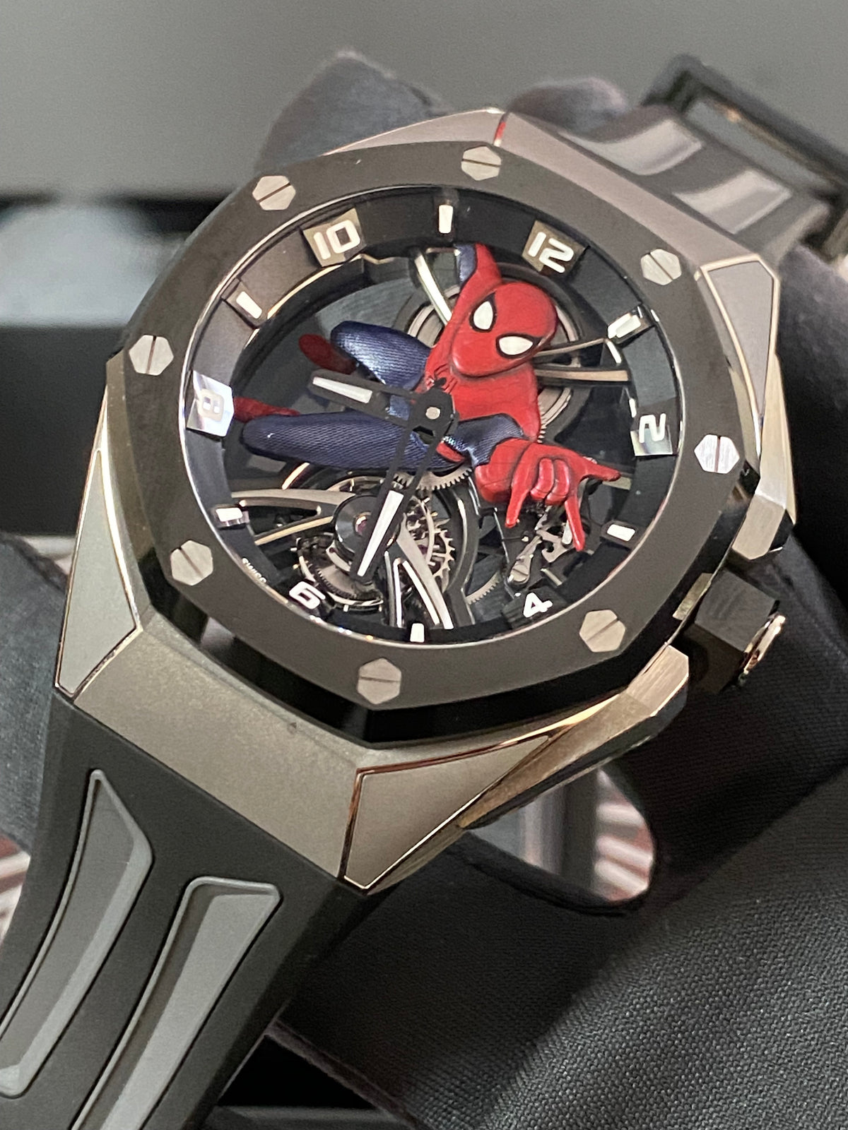 Audemars Piguet Royal Oak Concept - Titanium - Tourbillon Spider-Man - 26631IO.OO.D002CA.01