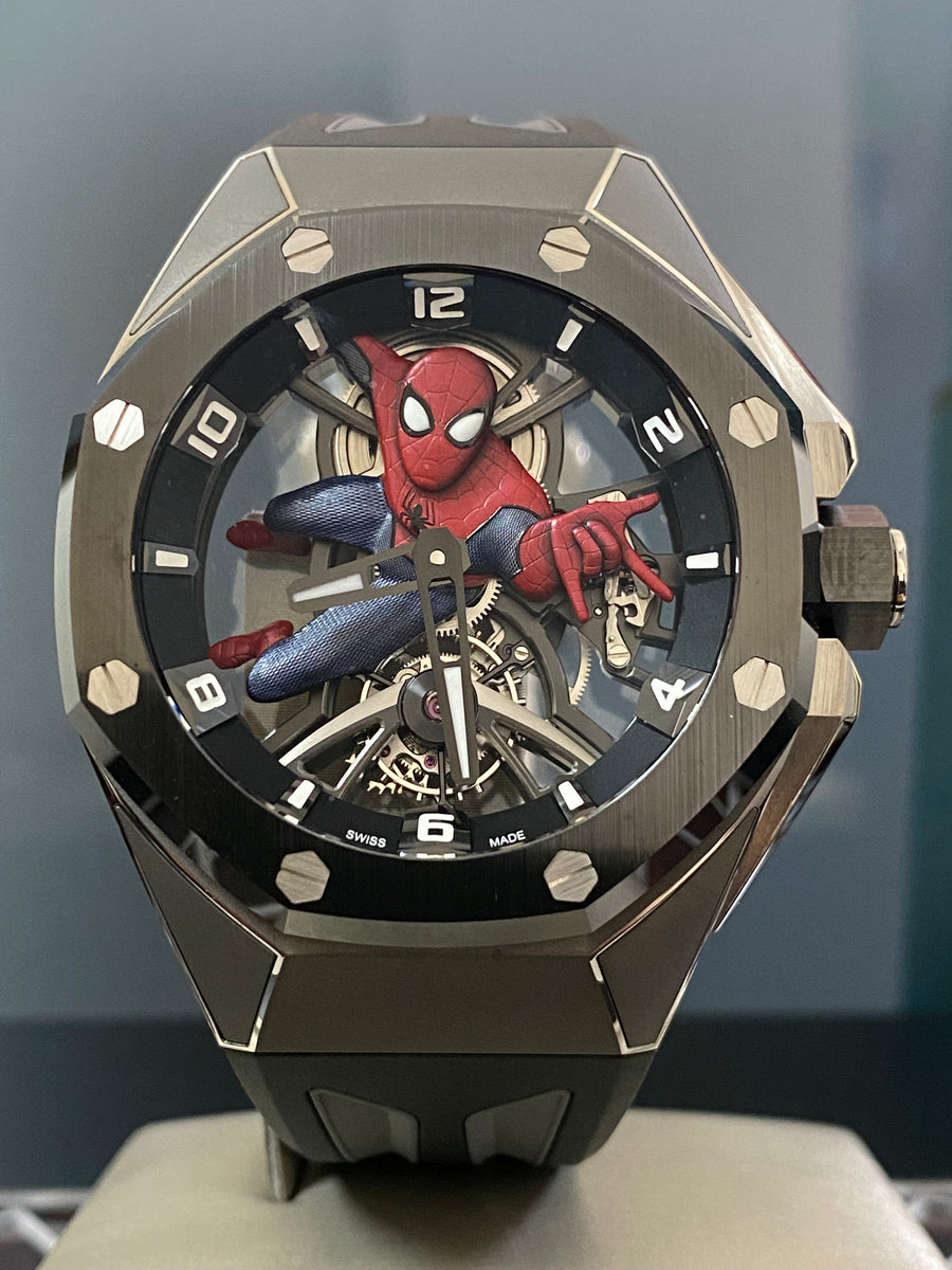 Audemars Piguet Royal Oak Concept - Titanium - Tourbillon Spider-Man - 26631IO.OO.D002CA.01