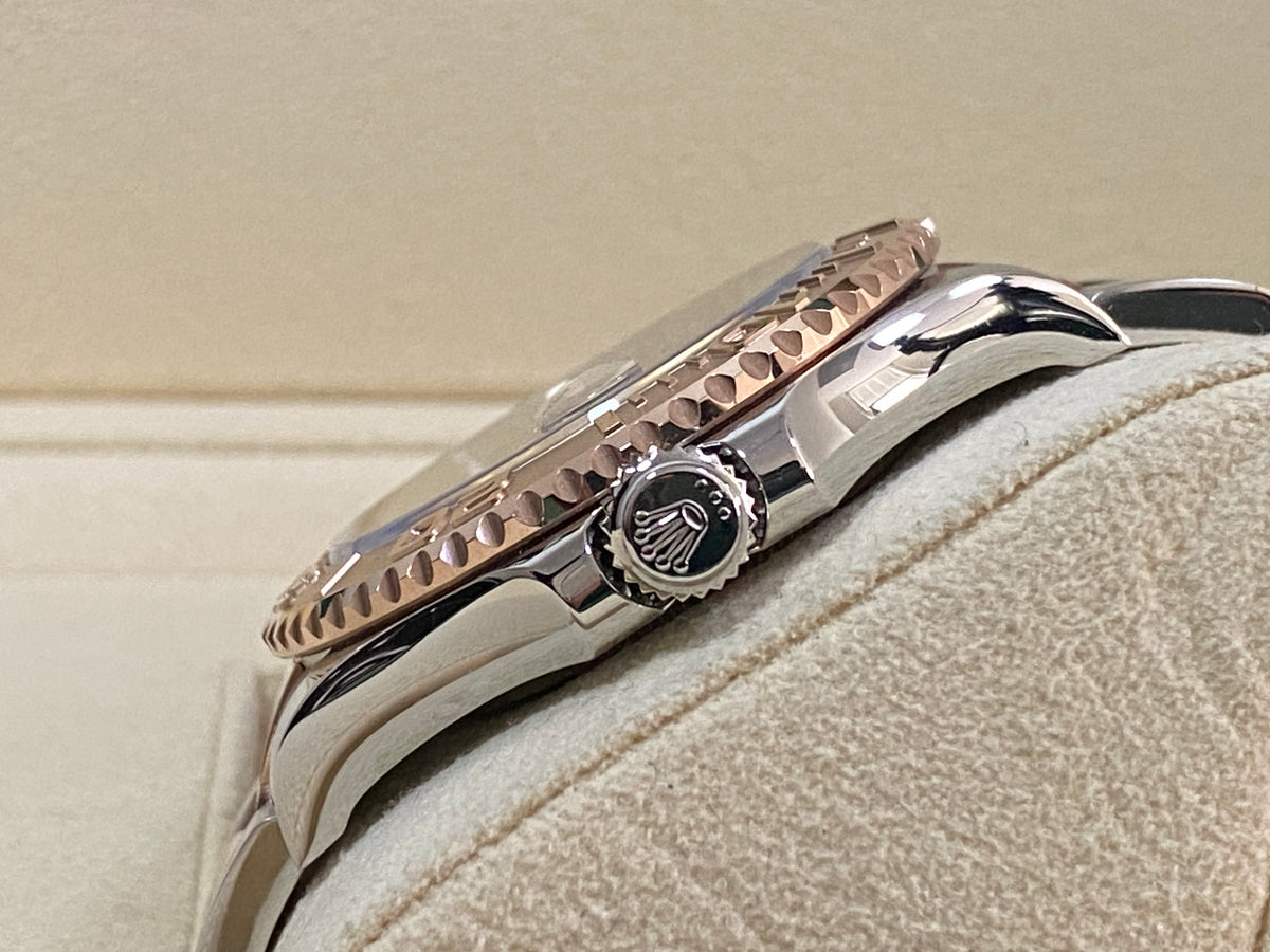 Rolex Steel and Everose Gold Yacht-Master 40 - 2023 - Chocolate Dial - 126621