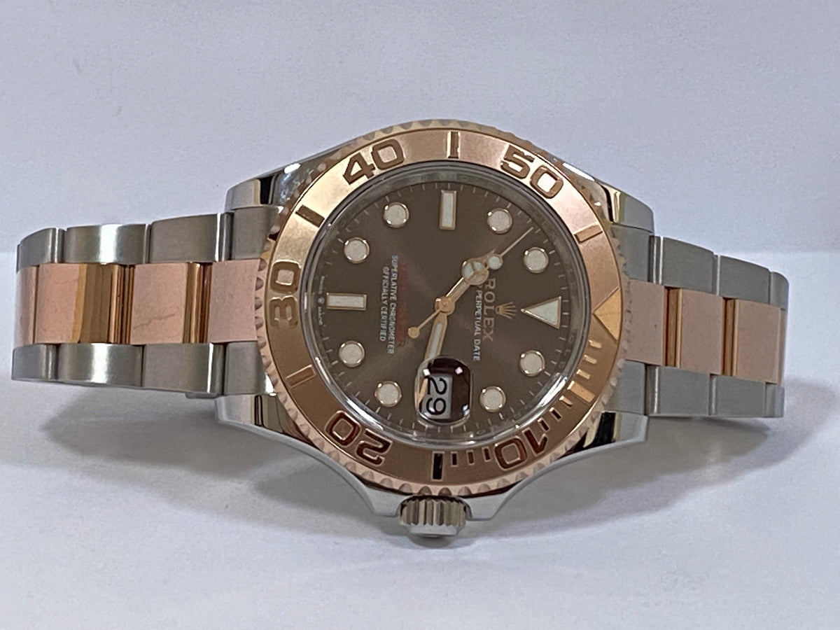 Rolex Steel and Everose Gold Yacht-Master 40 - 2023 - Chocolate Dial - 126621