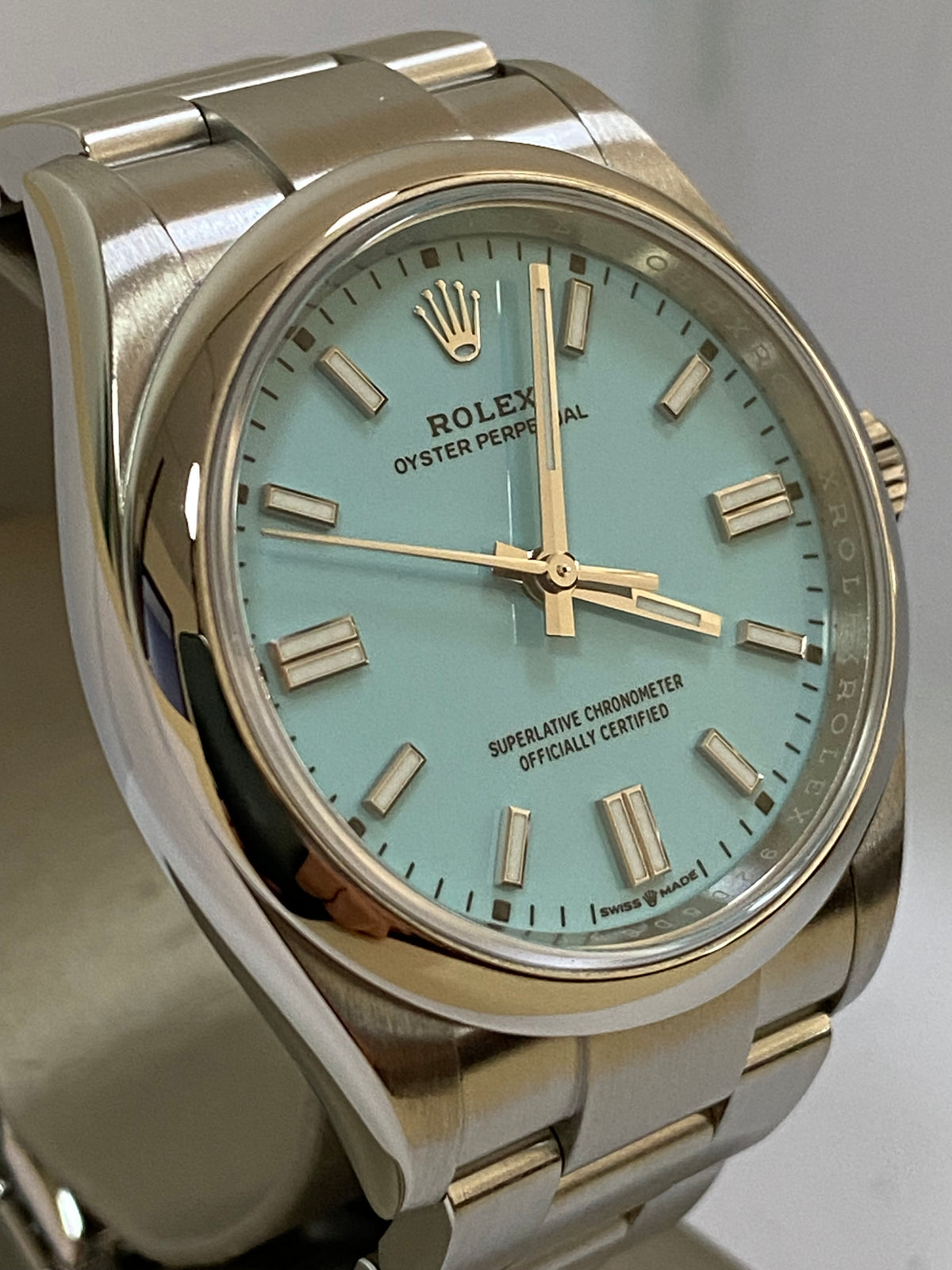 Rolex Oyster Perpetual 36 - 2023 - Domed Bezel - Tiffany Dial - Oyster Bracelet - 126000