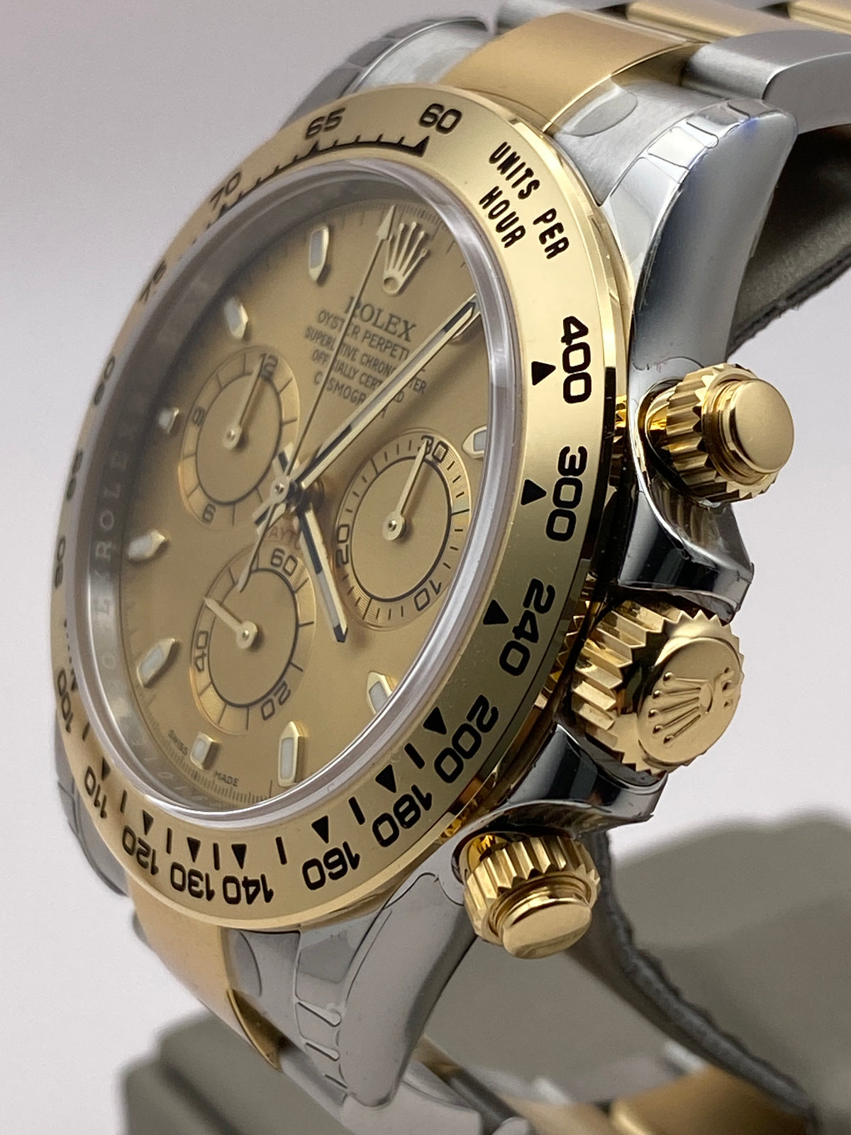 Rolex Yellow Rolesor Cosmograph Daytona - 2023 - Champagne Index Dial - 116503