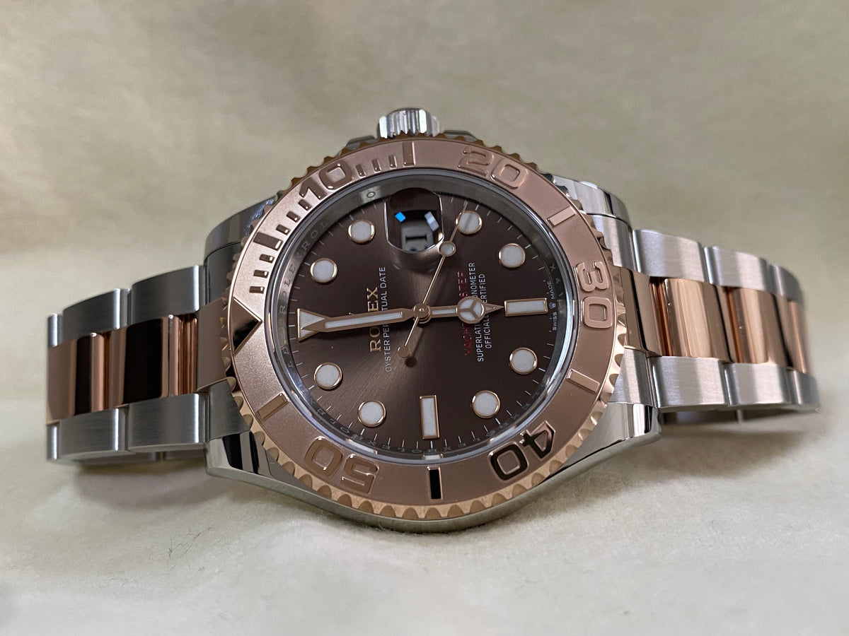 Rolex Steel and Everose Gold Yacht-Master 40 - 2024 - Chocolate Dial - 126621 *FULL SET*