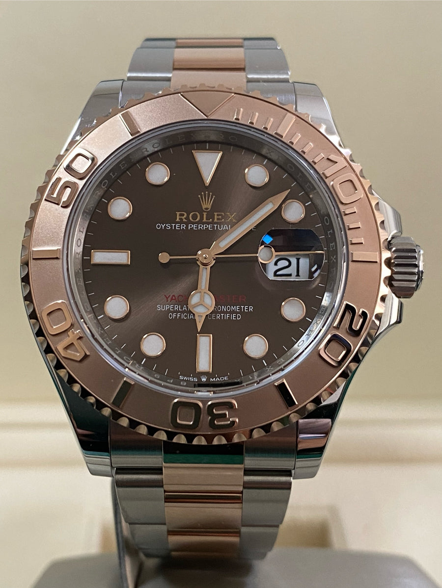 Rolex Steel and Everose Gold Yacht-Master 40 - 2024 - Chocolate Dial - 126621 *FULL SET*