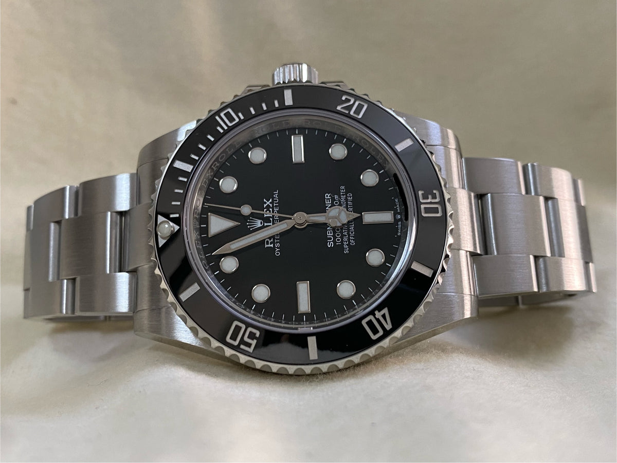 Rolex Steel Submariner No Date - 2021 - Black Dial - 124060 *FULL SET*