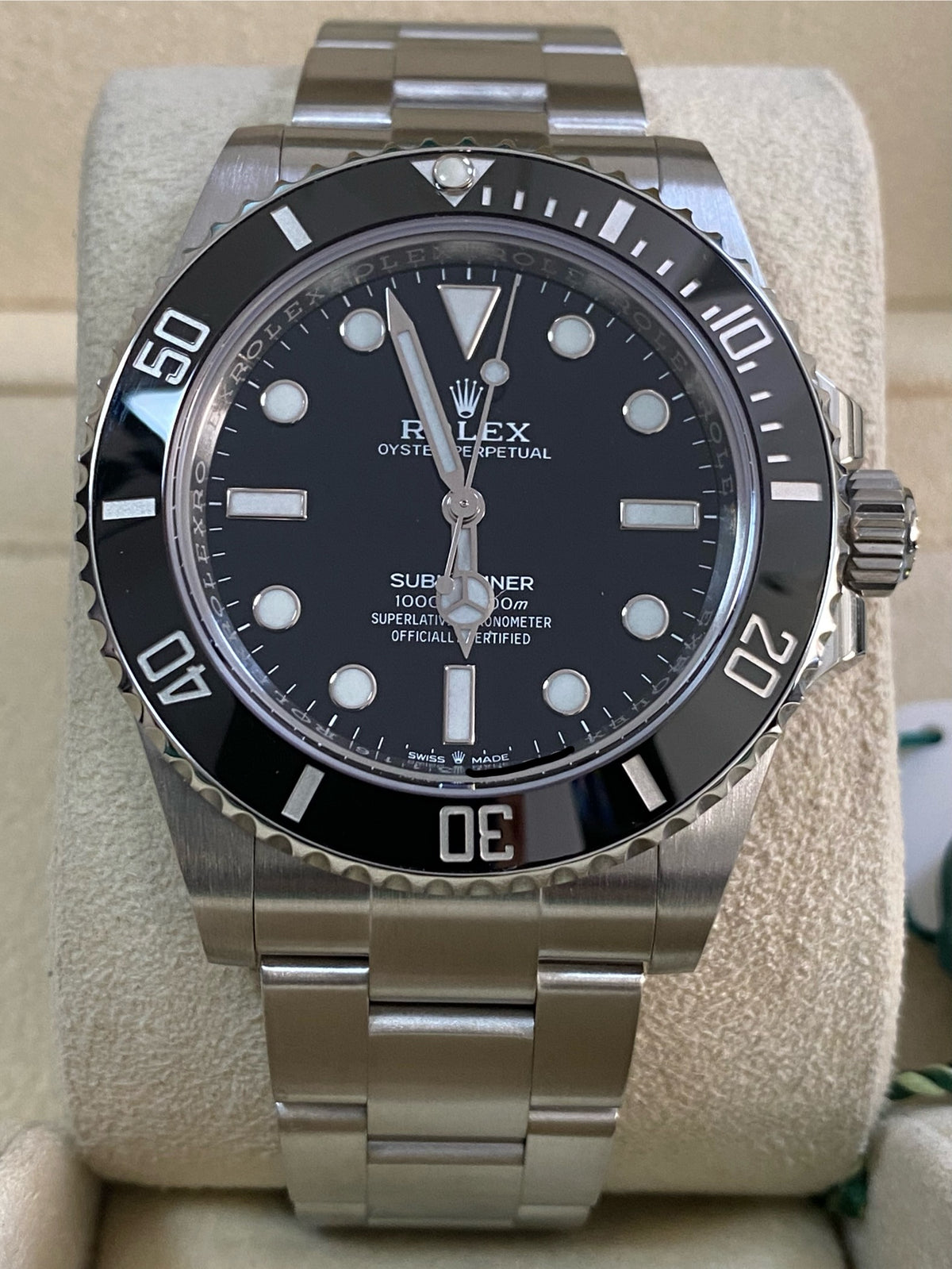 Rolex Steel Submariner No Date - 2021 - Black Dial - 124060 *FULL SET*