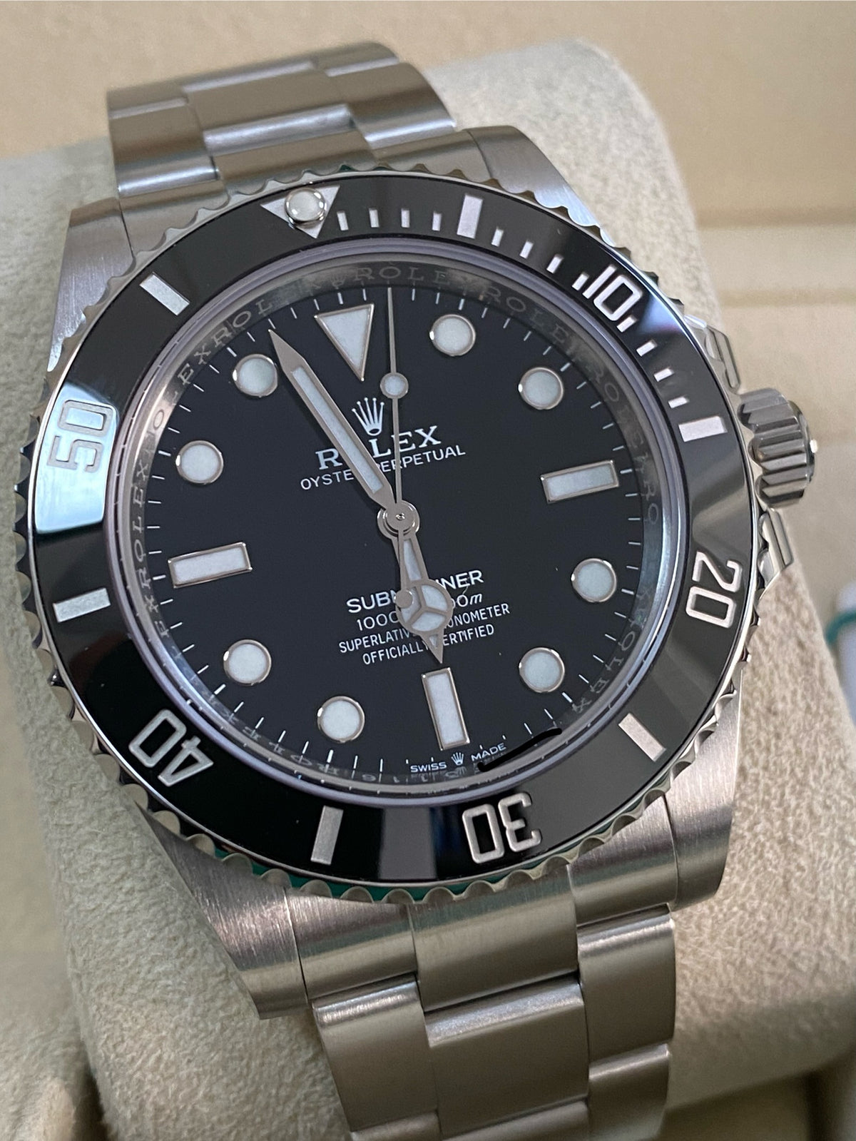 Rolex Steel Submariner No Date - 2021 - Black Dial - 124060 *FULL SET*