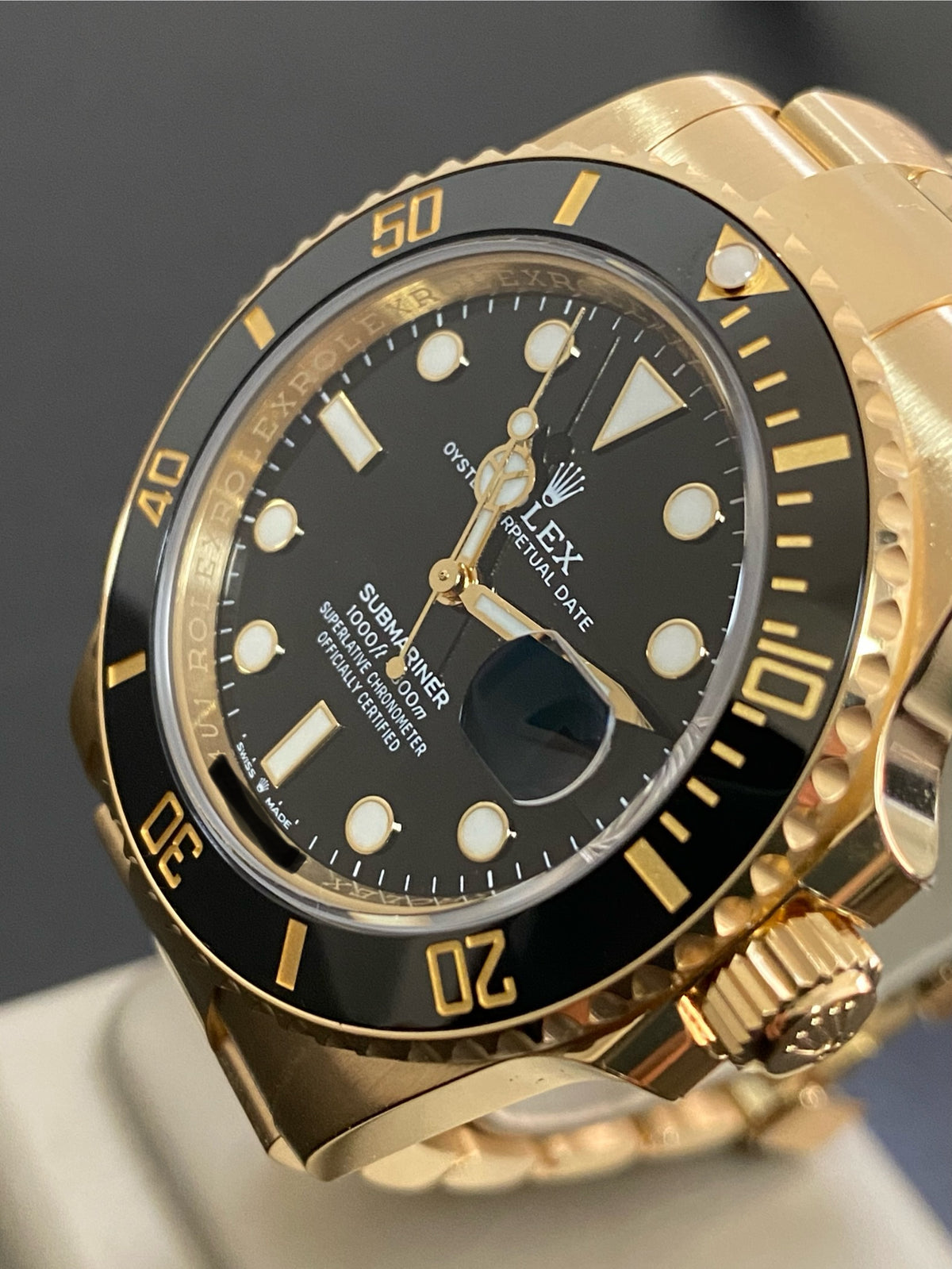 Rolex Yellow Gold Submariner Date - 2024 - Black Bezel - Black Dial - 126618LN *FULL SET*