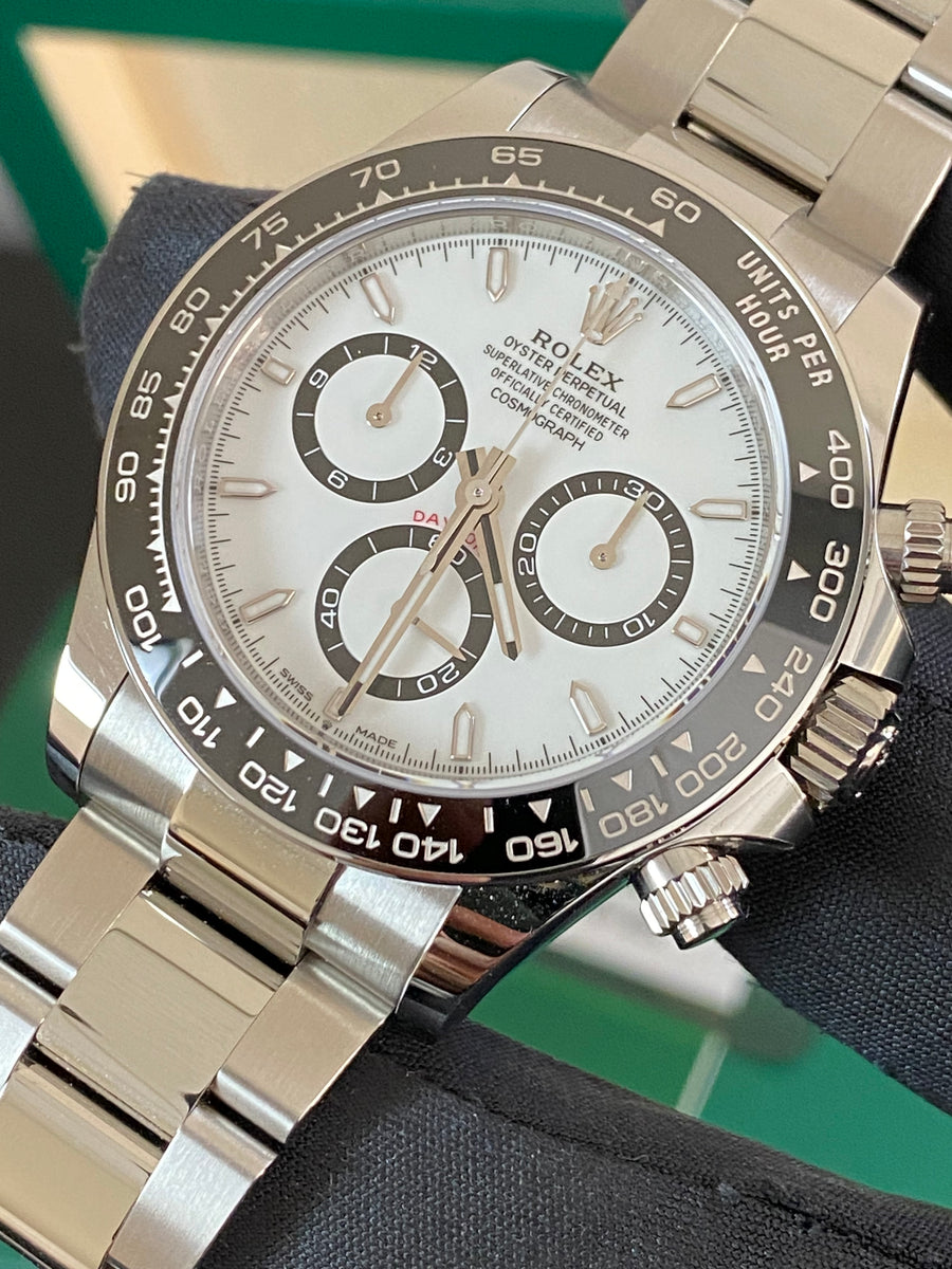 Rolex Steel Cosmograph Daytona - 2024 - "Panda" - White Dial - 126500LN *FULL SET*