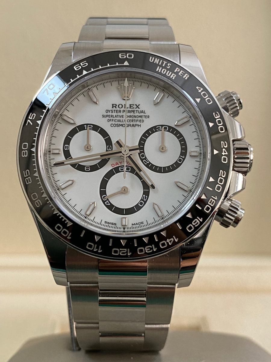 Rolex Steel Cosmograph Daytona - 2024 - "Panda" - White Dial - 126500LN *FULL SET*