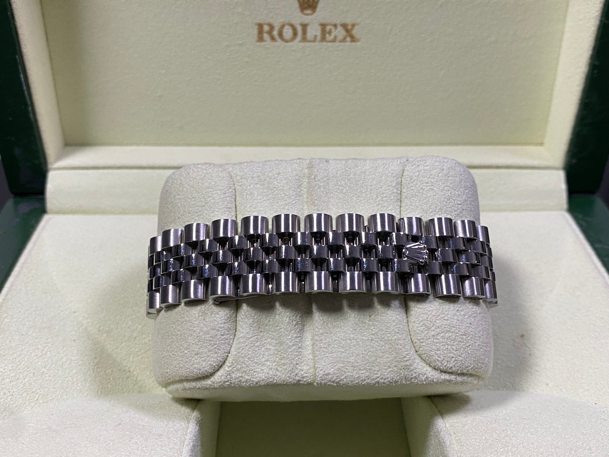 Rolex Steel Datejust 36 - Fluted Bezel - Pink Index Dial - Jubilee Bracelet - 116234