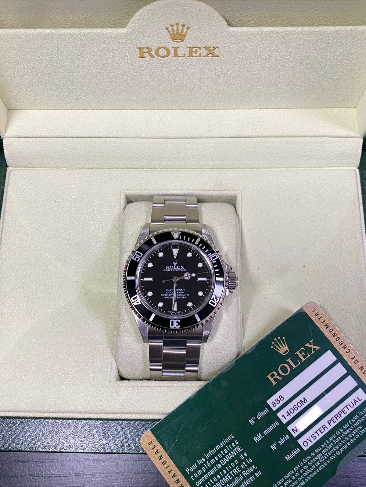 Rolex Steel Submariner Date - 2015 - "Hulk" - Green Dial - 116610LV